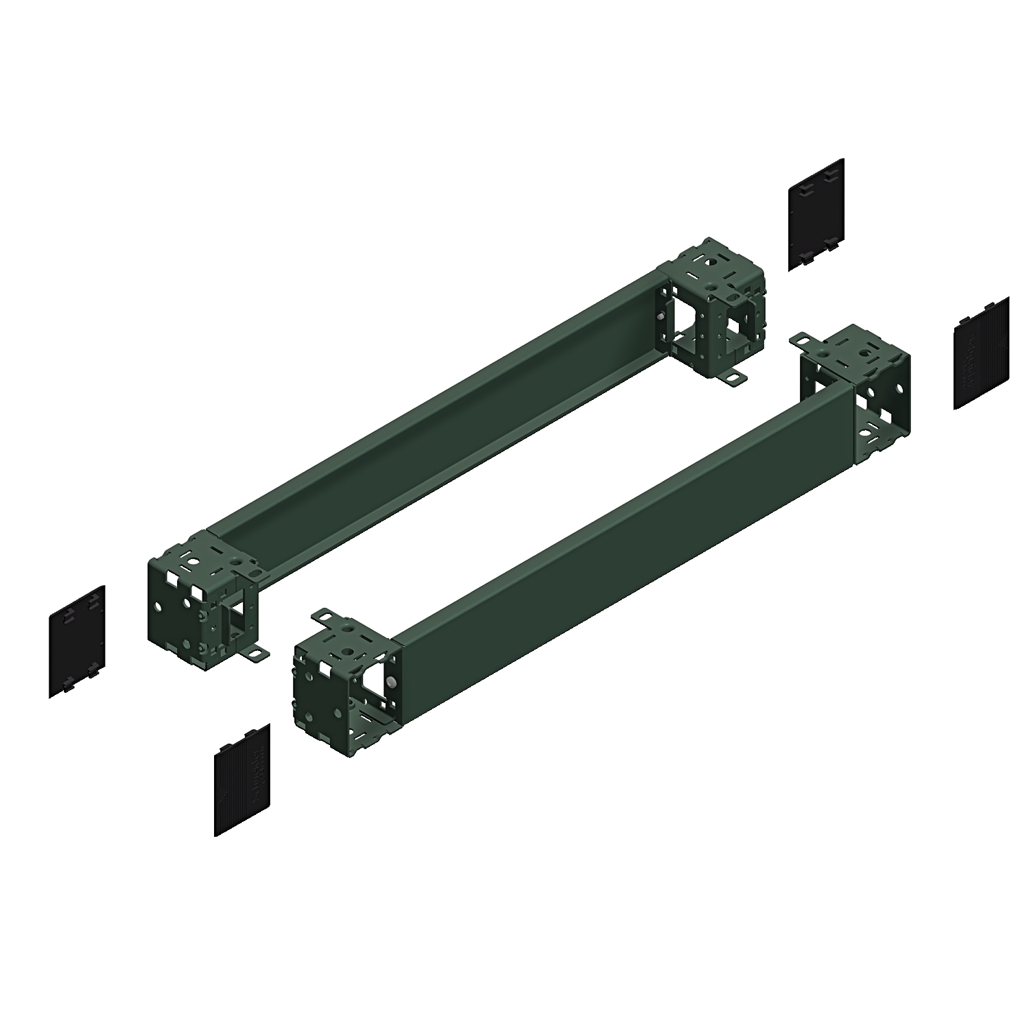 Schneider Electric Schneider Electric NSYSPF7100 – Front & rear plinth, PanelSeT SFN, PanelSet SF, PanelSet SM, for electrical enclosure W700mm, plinth H100mm