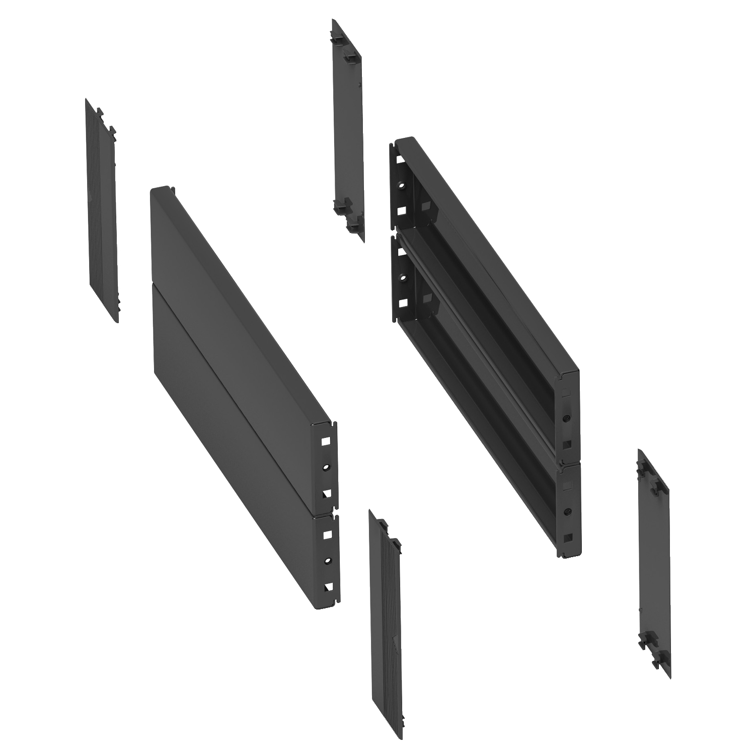 Schneider Electric Schneider Electric NSYSPS6200 – Side panels for the plinth, PanelSeT SFN, PanelSeT SF, PanelSeT SM, for electrical enclosure D600mm, set of 4, H200mm