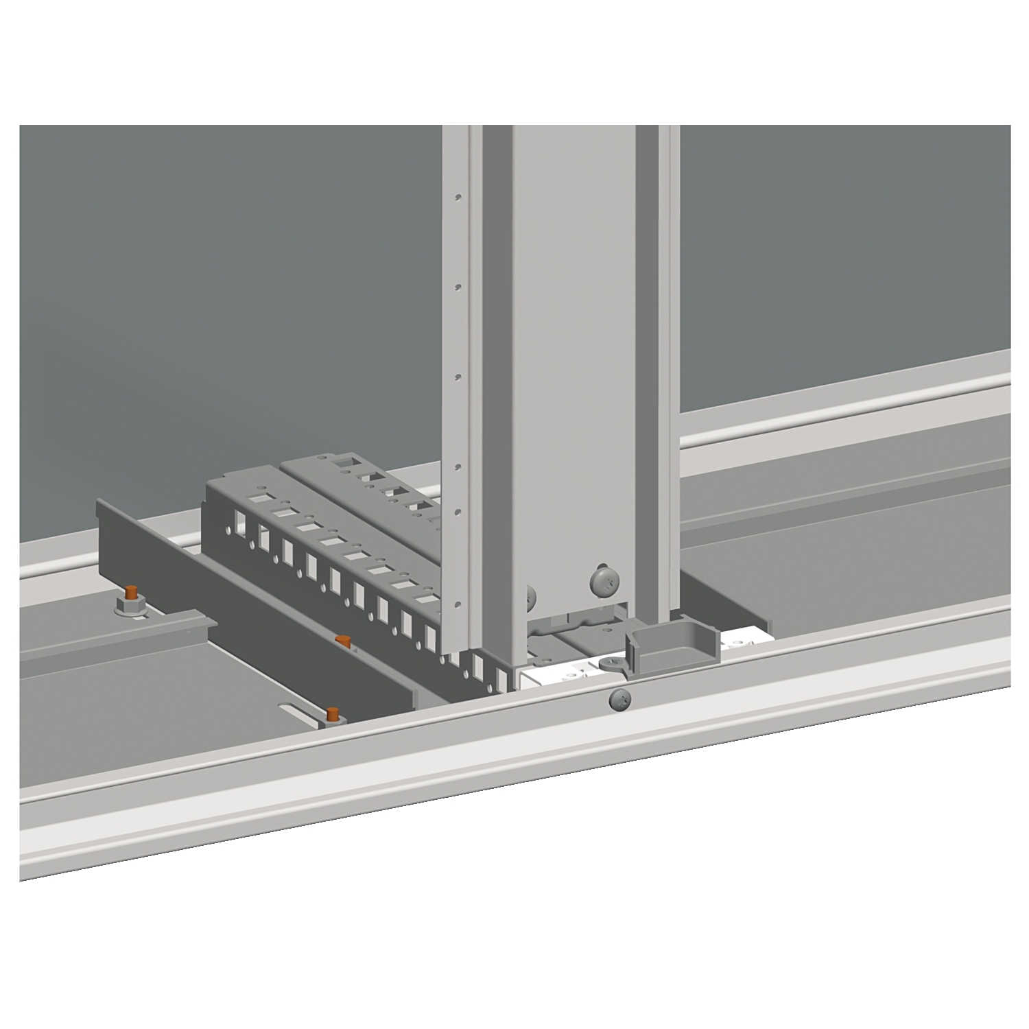 Schneider Electric Schneider Electric NSYSTBR6 – PanelSeT SM top/bottom adjustment rail - depth 600 mm