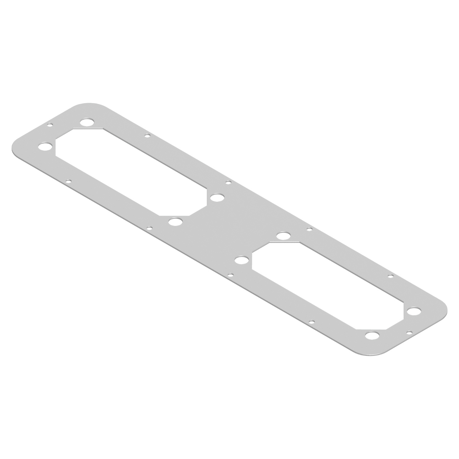 Schneider Electric Schneider Electric NSYTLF2FL – with 2 FL21 cutouts for S3D encl. RAL7035. L545xW130.