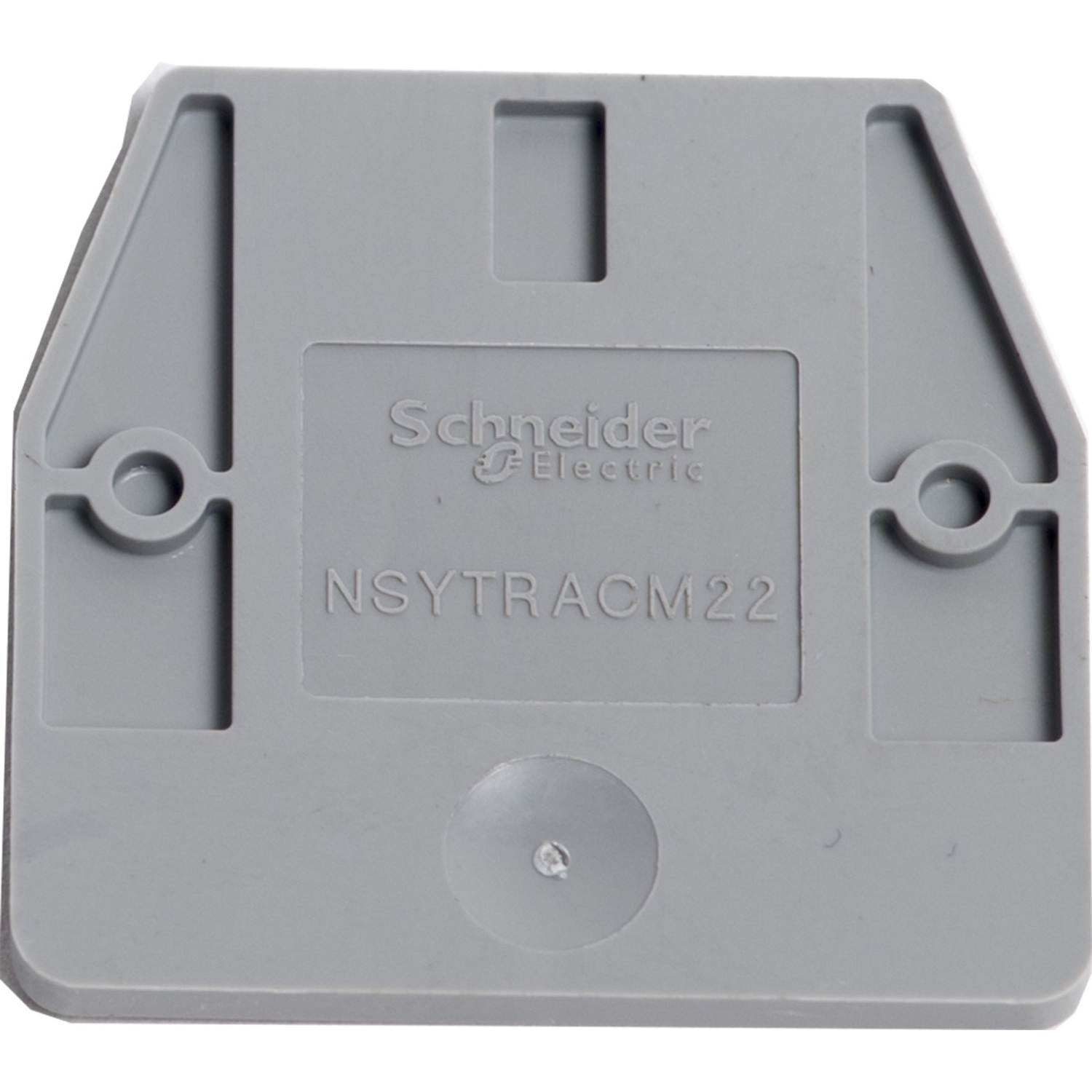 Schneider Electric Schneider Electric NSYTRACM22 – Cover plate, Linergy TR, 1mm width, for mini screw terminals NSYTRV-2M,, grey, Set of 50
