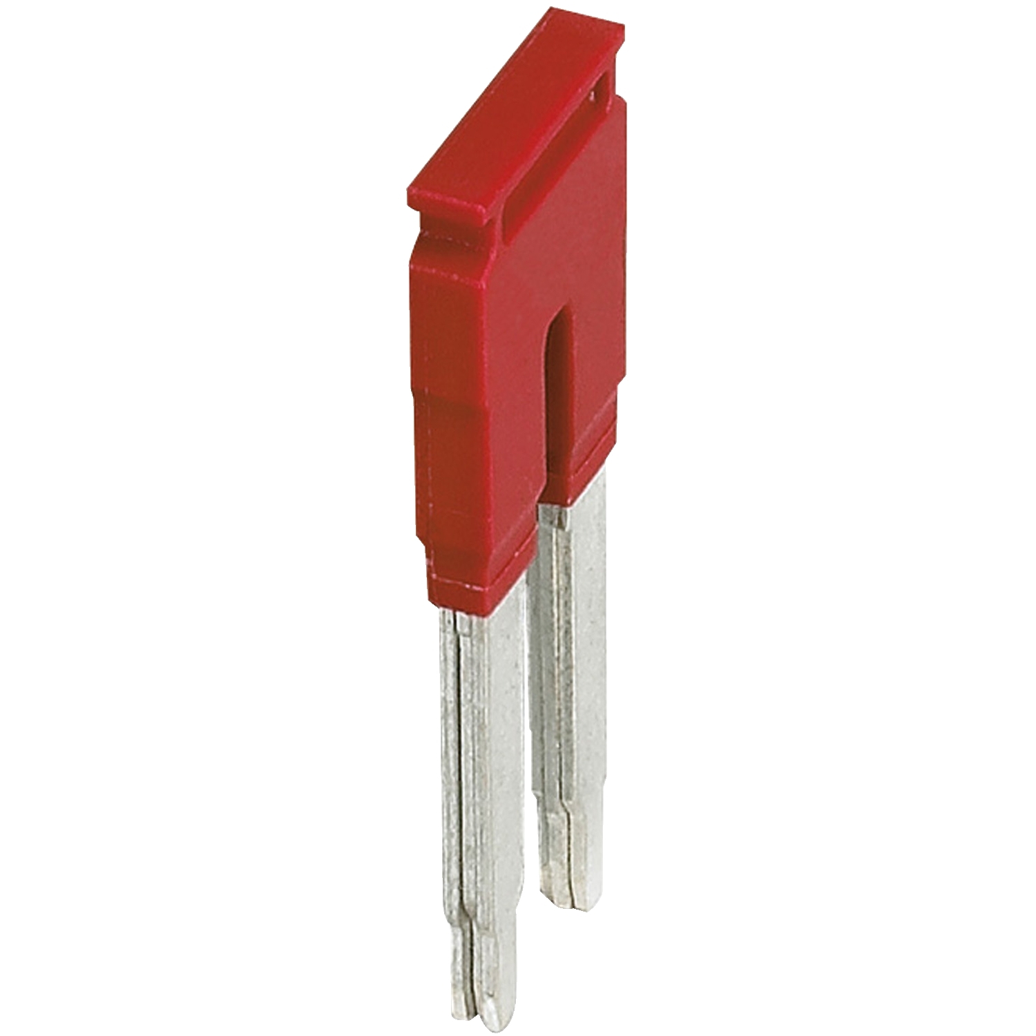 Schneider Electric Schneider Electric NSYTRAL102 – Plug-in bridge, Linergy TR, 2 points, for 10mm² terminal blocks, 2 way, red, set of 10