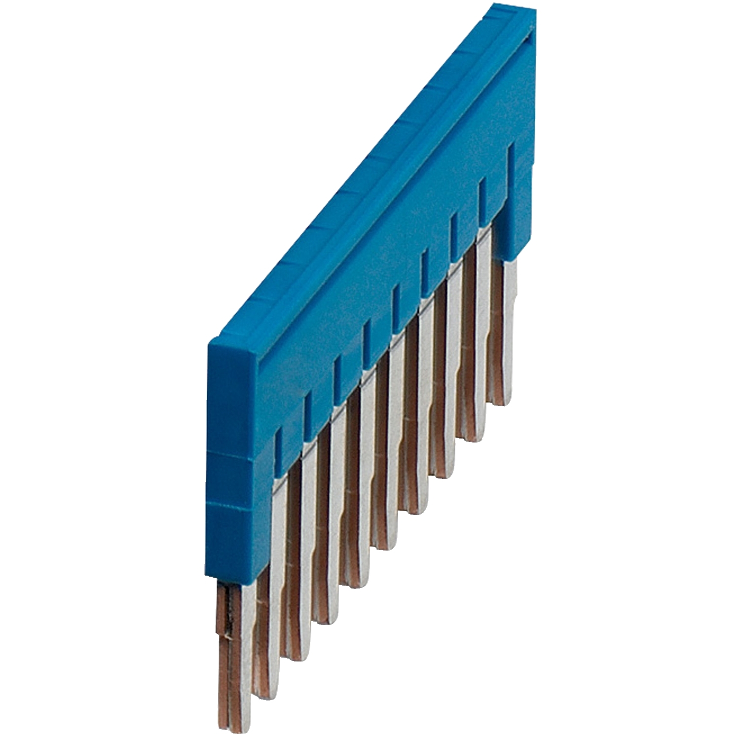 Schneider Electric Schneider Electric NSYTRAL210BL – Plug-in bridge, Linergy TR, 10 points, for 2.5mm² terminal blocks, blue, 10 way, set of 10