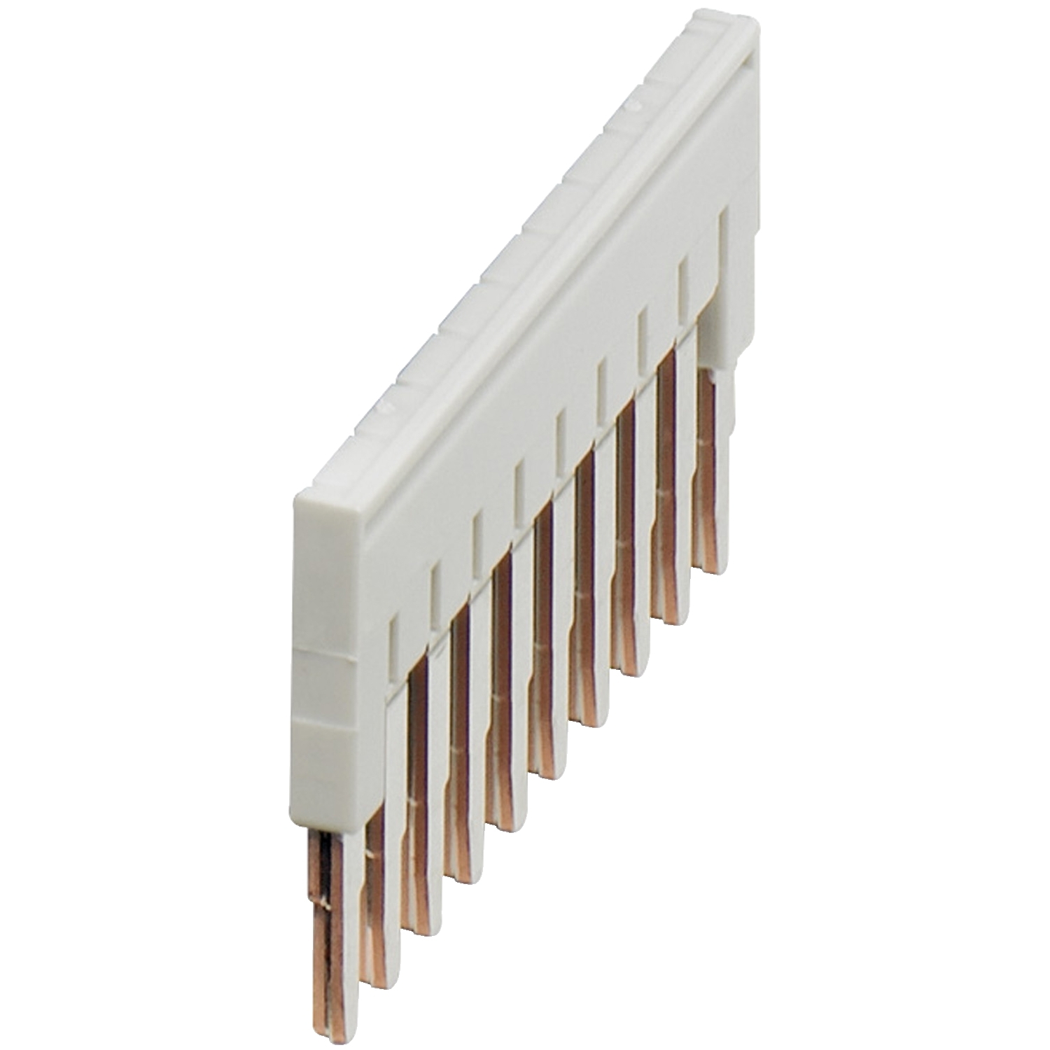 Schneider Electric Schneider Electric NSYTRAL210GR – Plug-in bridge, Linergy TR, 10 points, for 2.5mm² terminal blocks, grey, 10 way, set of 10