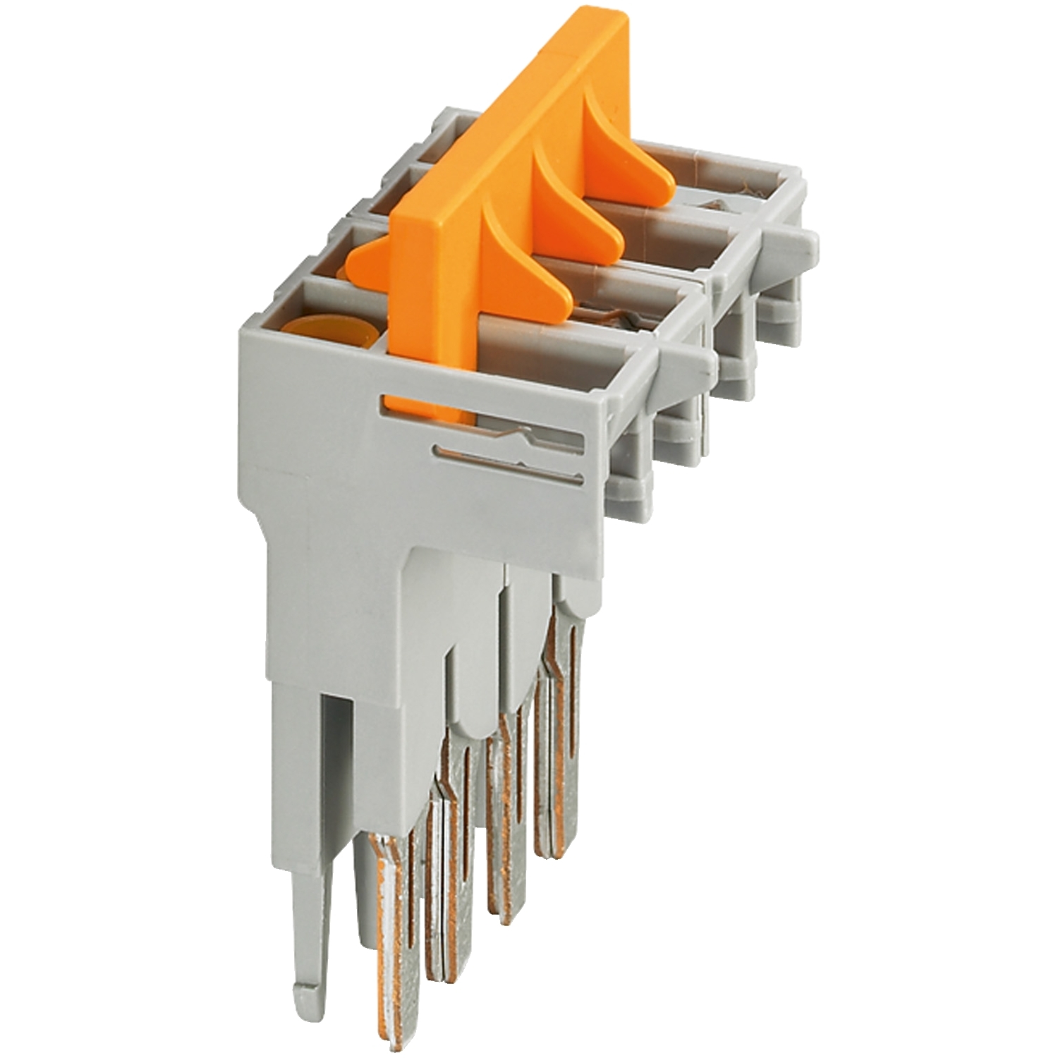 Schneider Electric Schneider Electric NSYTRASJ4 – Switching jumper, Linergy TR, 4 points, for NSYTRV62TTD terminal, pluggable, orange, set of 10