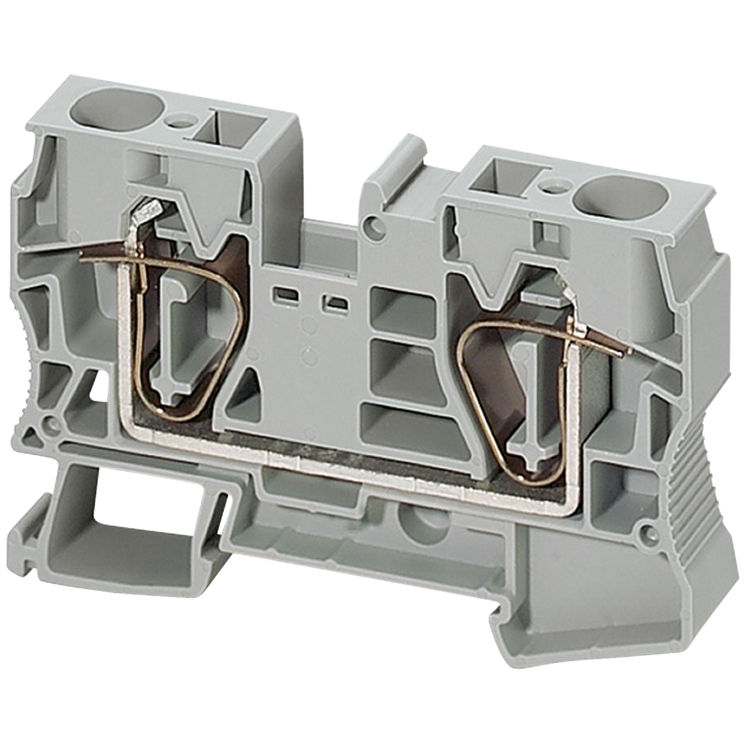 Schneider Electric Schneider Electric NSYTRR162 – Terminal block, Linergy TR, spring type, feed through, 2 points, 16mm², grey