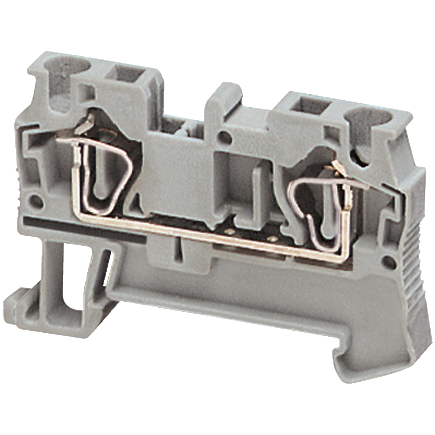Schneider Electric Schneider Electric NSYTRR42 – SPRING TERMINAL, FEED THROUGH, 2 POINTS, 4MM², GREY