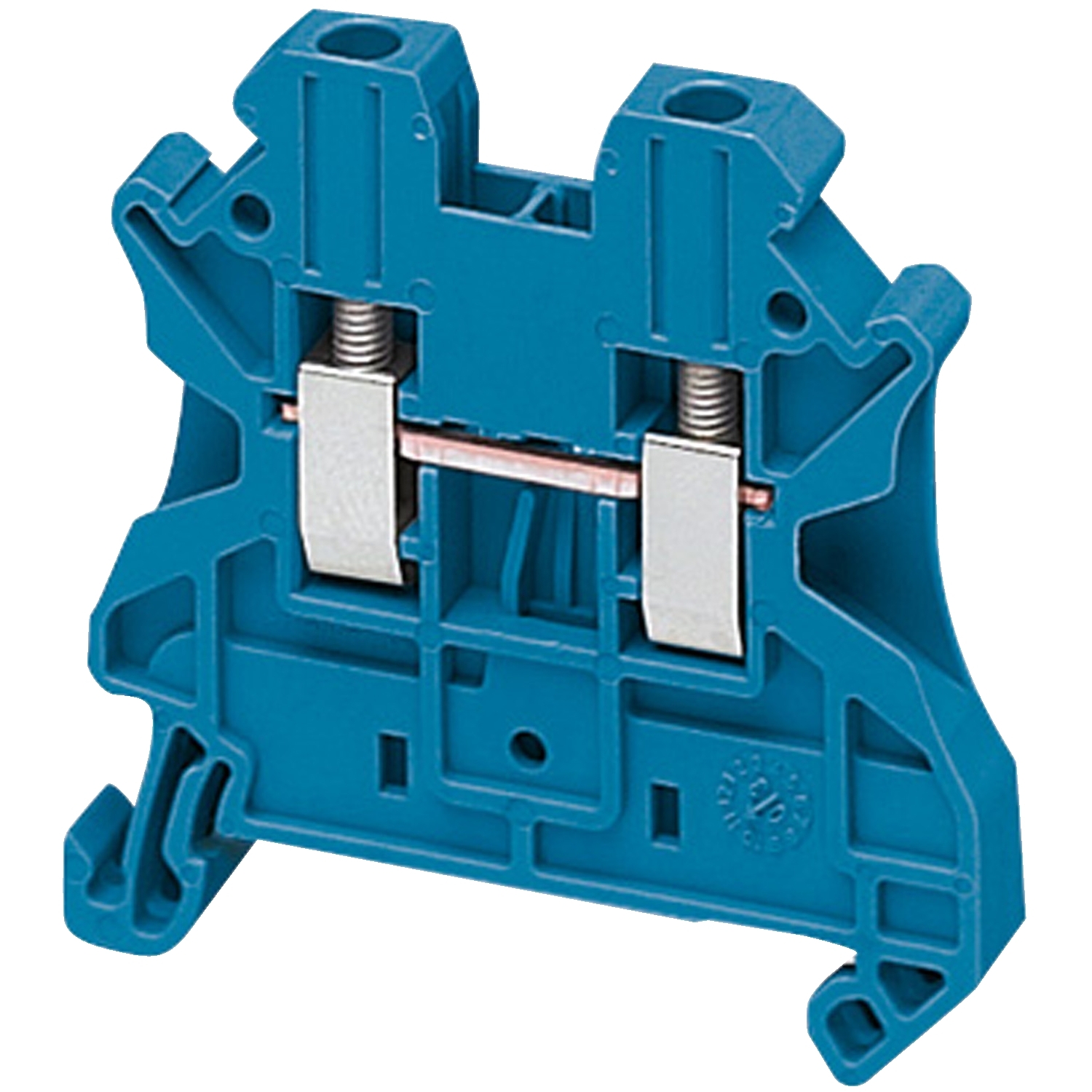 Schneider Electric Schneider Electric NSYTRV22BL – SCREW TERMINAL, FEED THROUGH, 2 POINTS, 2,5MM², BLUE