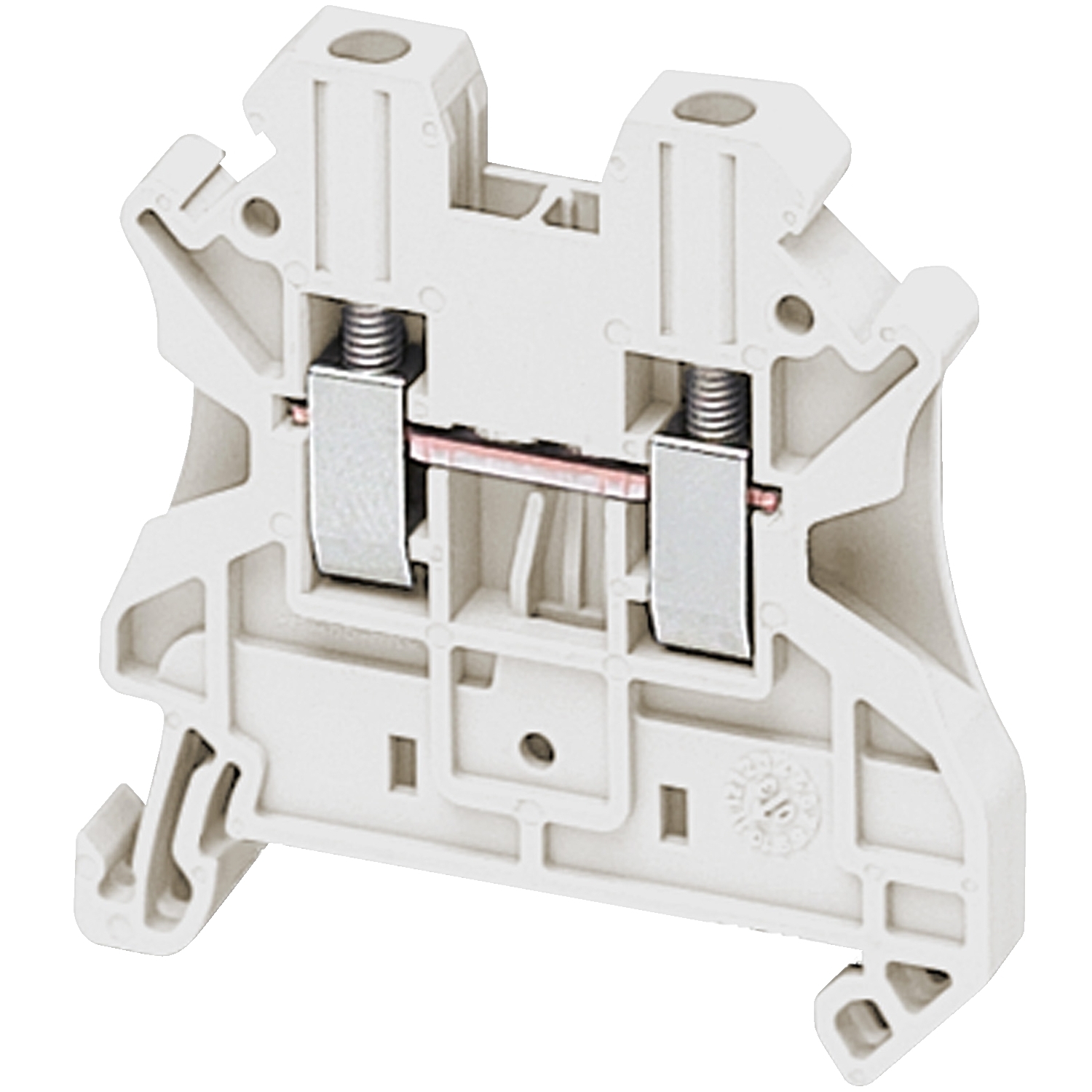 Schneider Electric Schneider Electric NSYTRV22WH – Terminal block, Linergy TR, screw type, feed through, 2 points, 2.5mm², white, set of 50