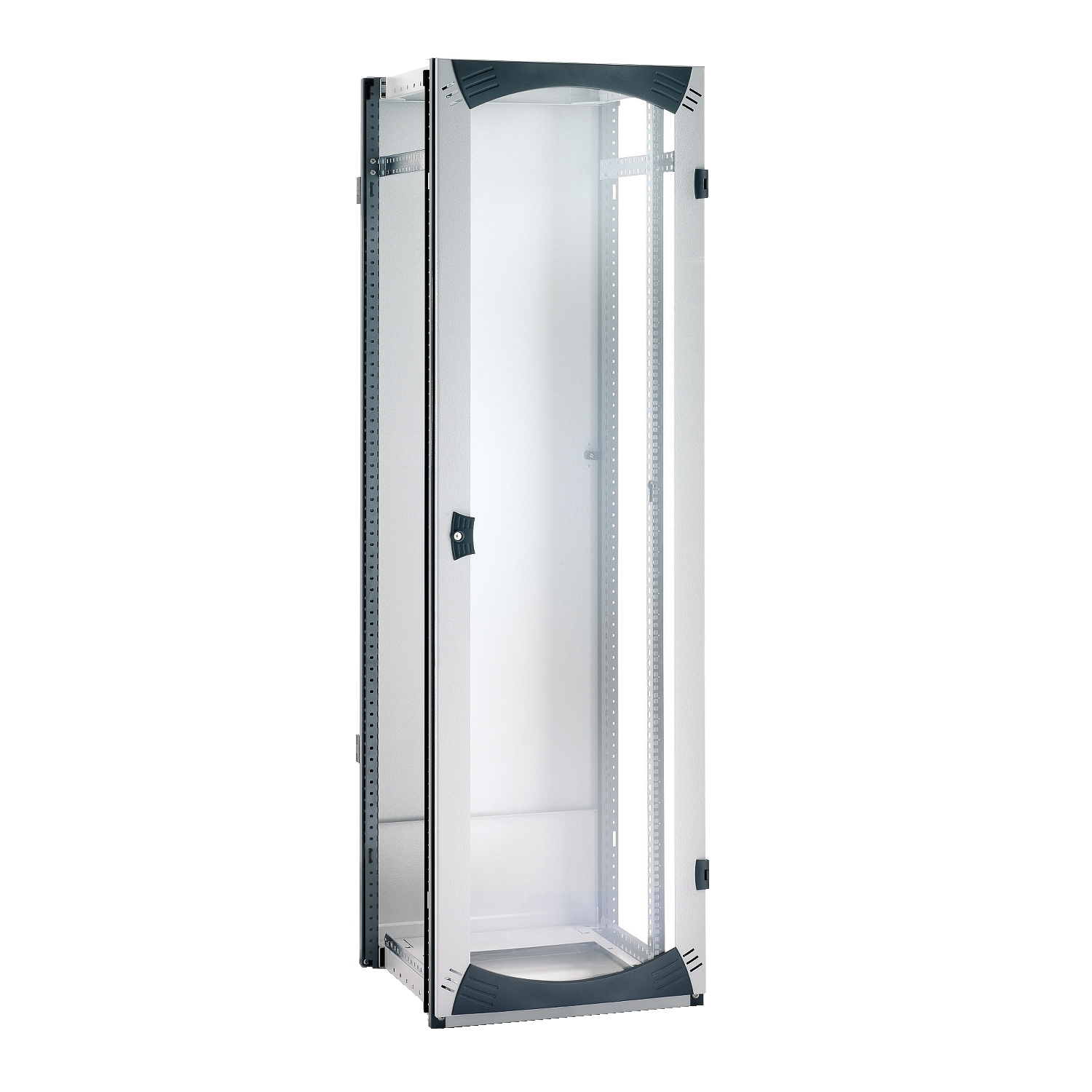 Schneider Electric Schneider Electric NSYVDAC42U88E – Floor-Standing Cabling Rack 42U W800D800 Fixed 19" Glazed Door No Panel R7035