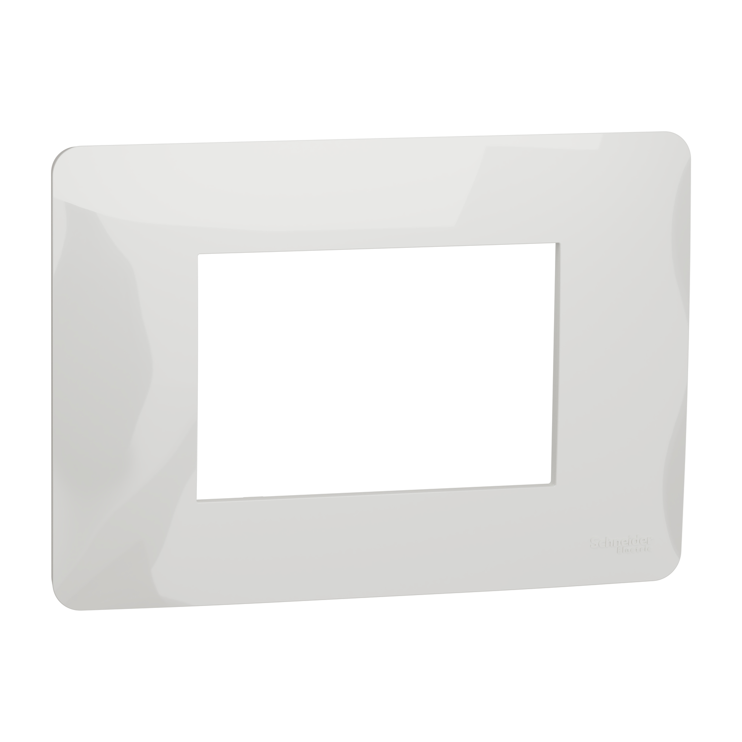 Schneider Electric Schneider Electric NU210318 – Unica Studio - cover plate - white - 3 modules