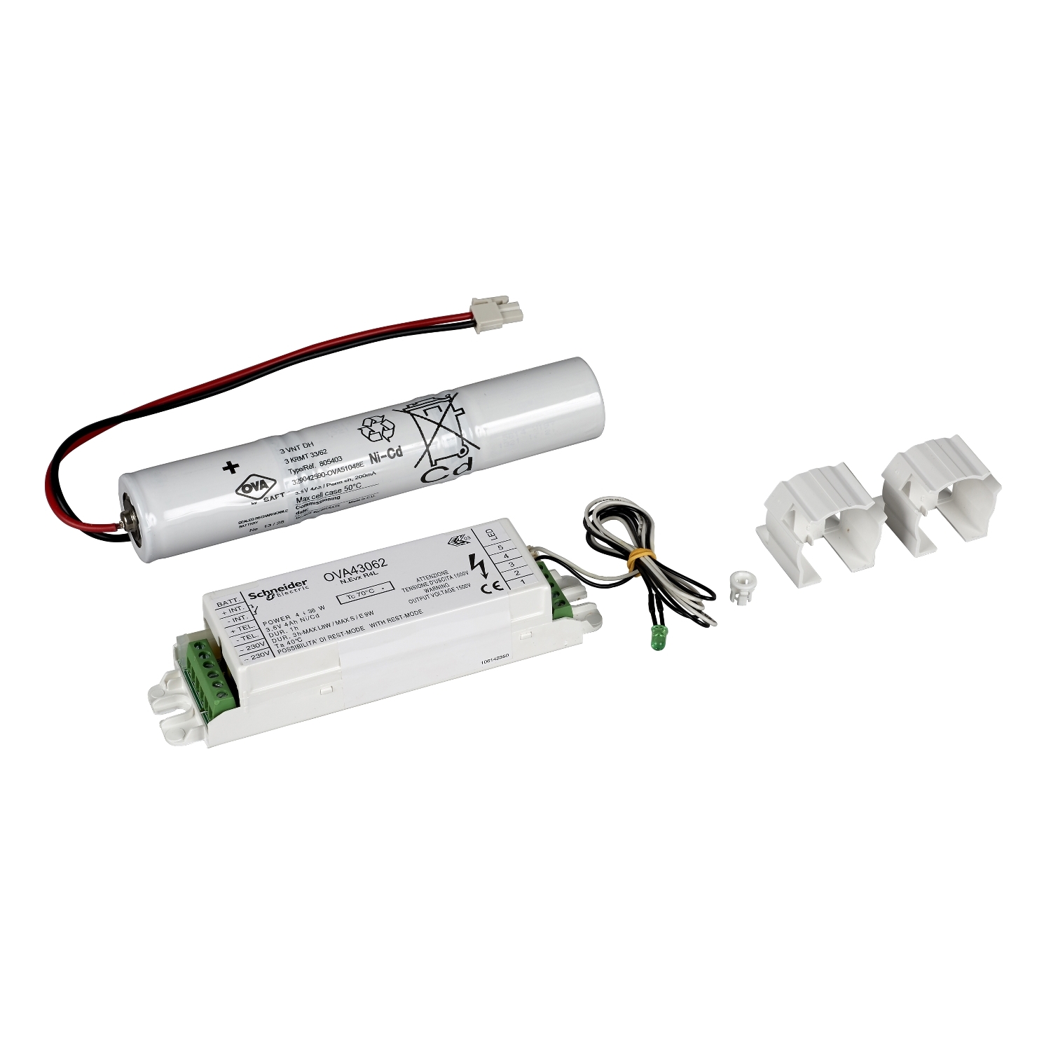 Schneider Electric Schneider Electric OVA34112 – fluorescent emergency kit-centralised diagnostics (Dardo)-N.EVX DAR.R5NCL