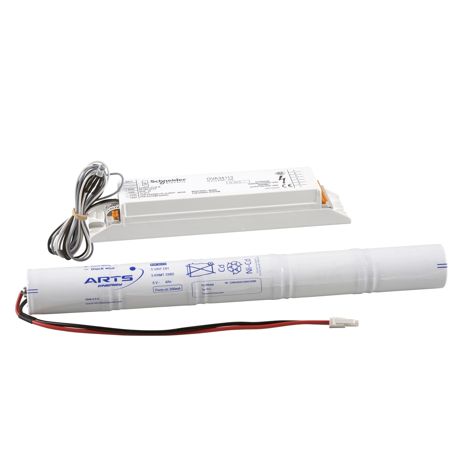 Schneider Electric Schneider Electric OVA34113 – fluorescent emergency kit-centralised diagnostics (Dardo)-N.EVX DAR.R6NCL