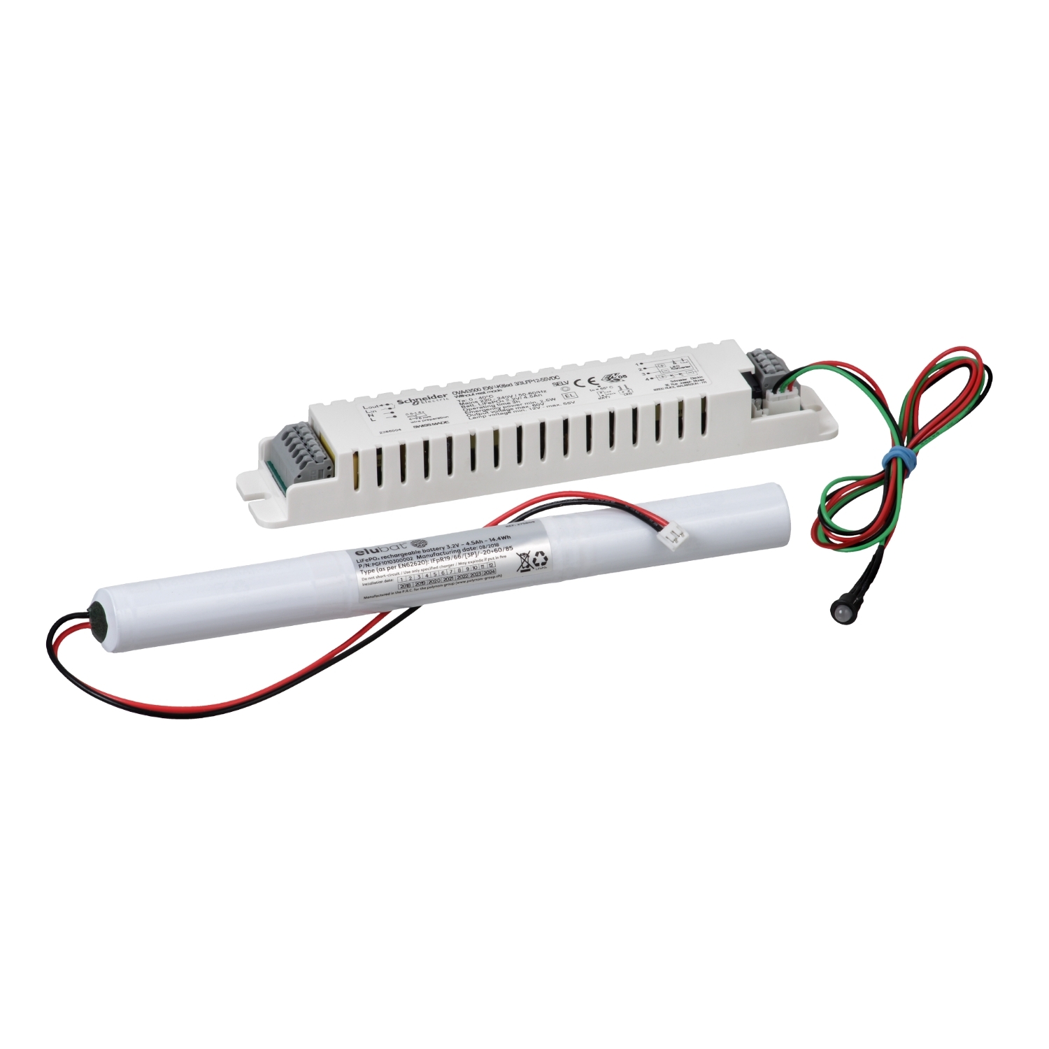 Schneider Electric Schneider Electric OVA43701 – Conversion kit, Exiway Kitled, Dicube/Dali, 20-105 V DC, 3 W, 3 h