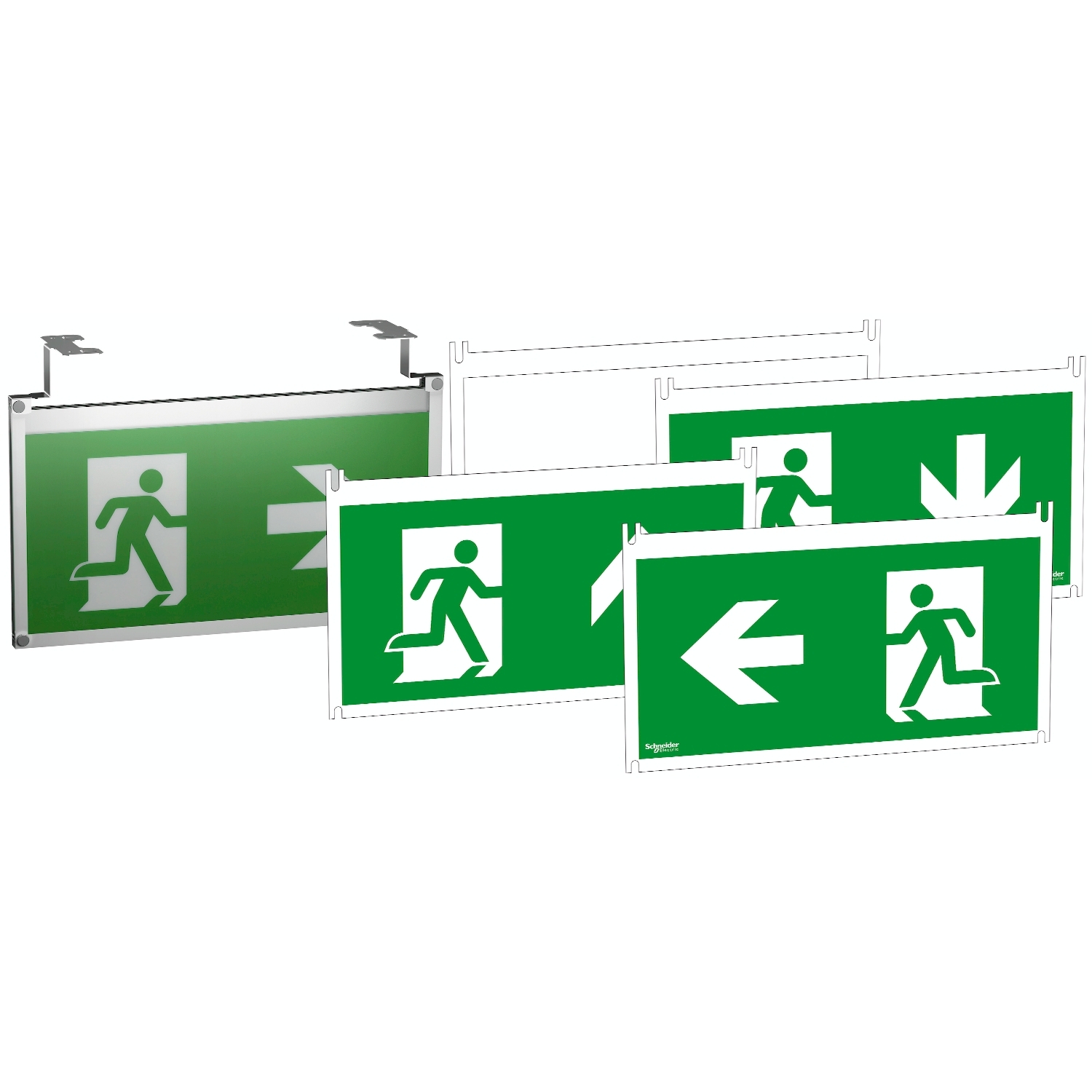 Schneider Electric Schneider Electric OVA53159 – Exiway Smartled - 30m - ISO pictograms for Vetrosignal - 5 pictos
