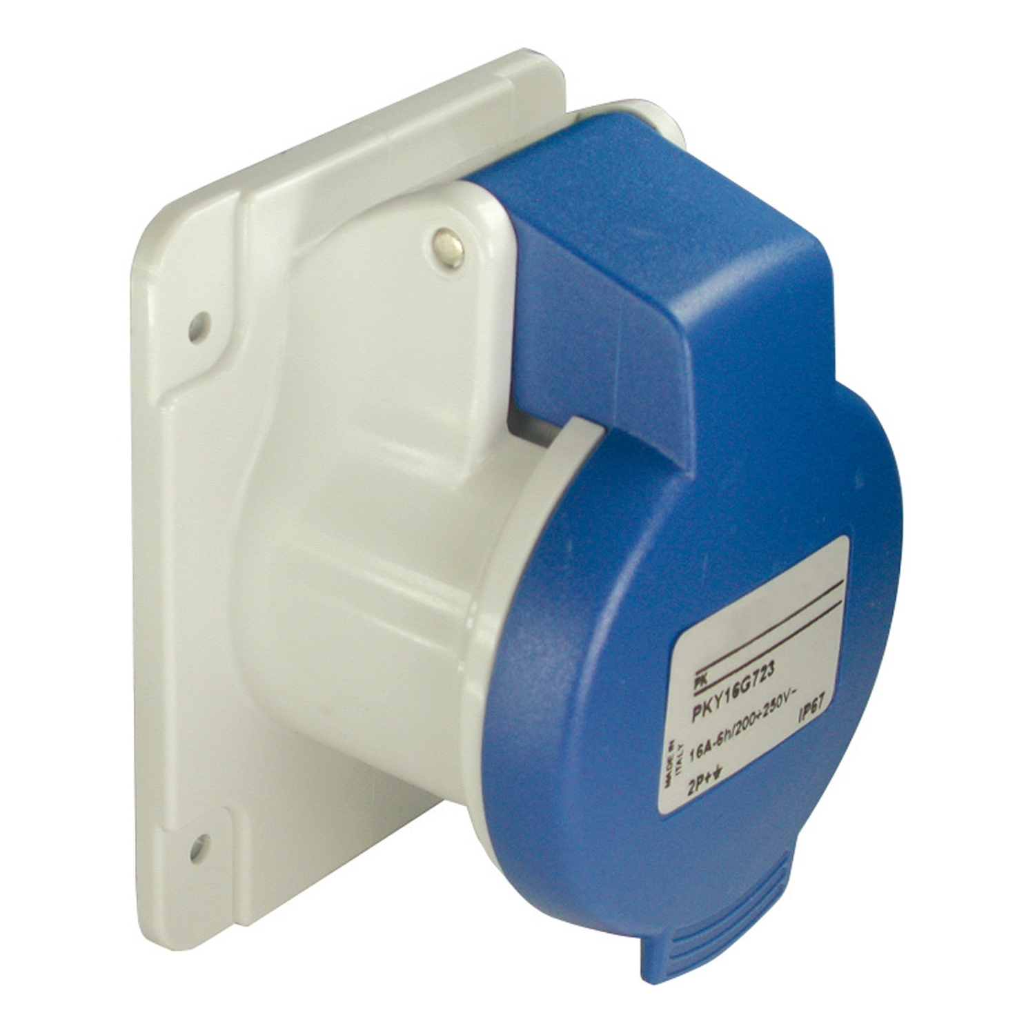 Schneider Electric Schneider Electric PKF16G424 – PratiKa socket - screw - straight - 16A - 3P + E - 200...250 V AC - panel