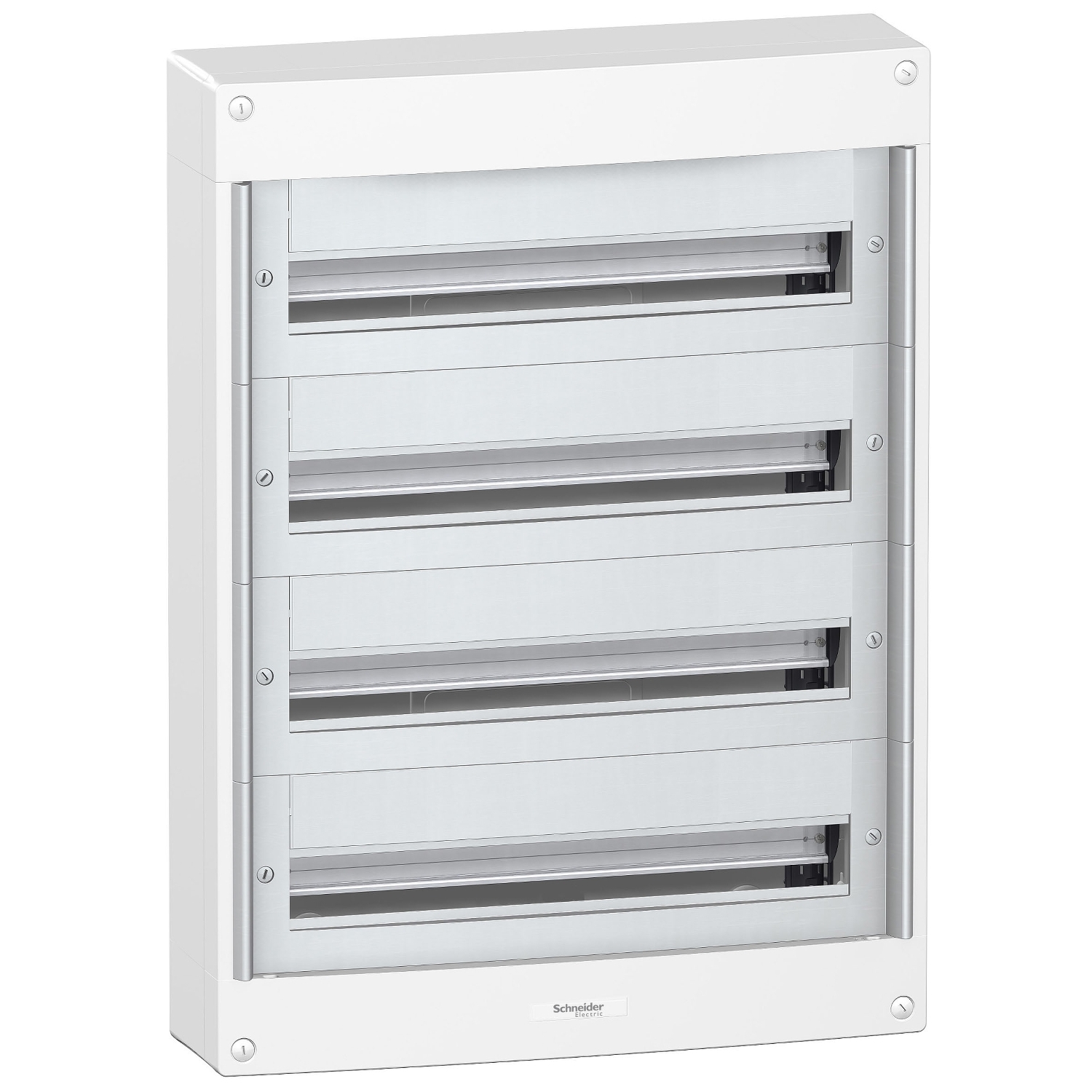 Schneider Electric Schneider Electric PRA20424 – Pragma surface enclosure - IP30 - 4 x 24 modules - without door