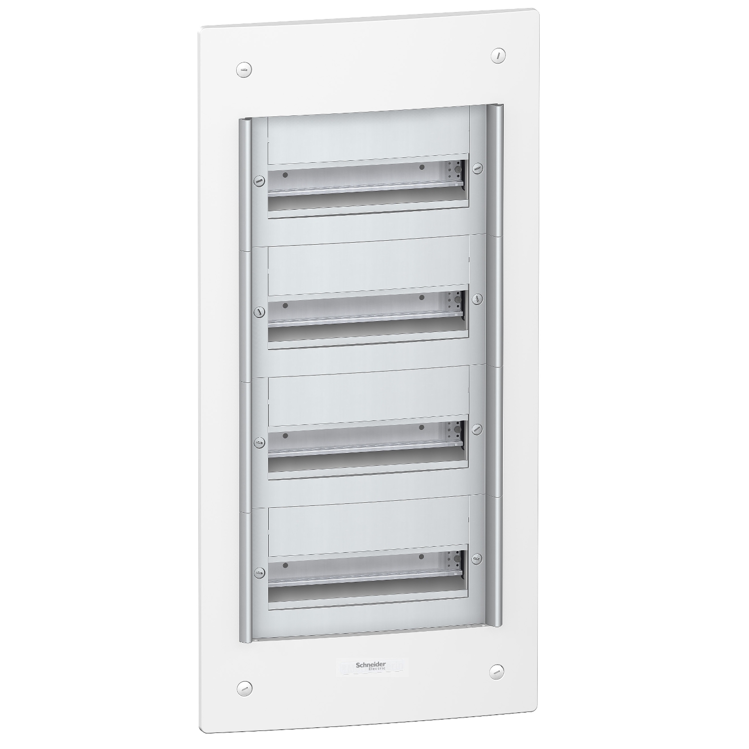 Schneider Electric Schneider Electric PRA25413 – Pragma flush enclosure - IP40 - 4 x 13 modules - without door