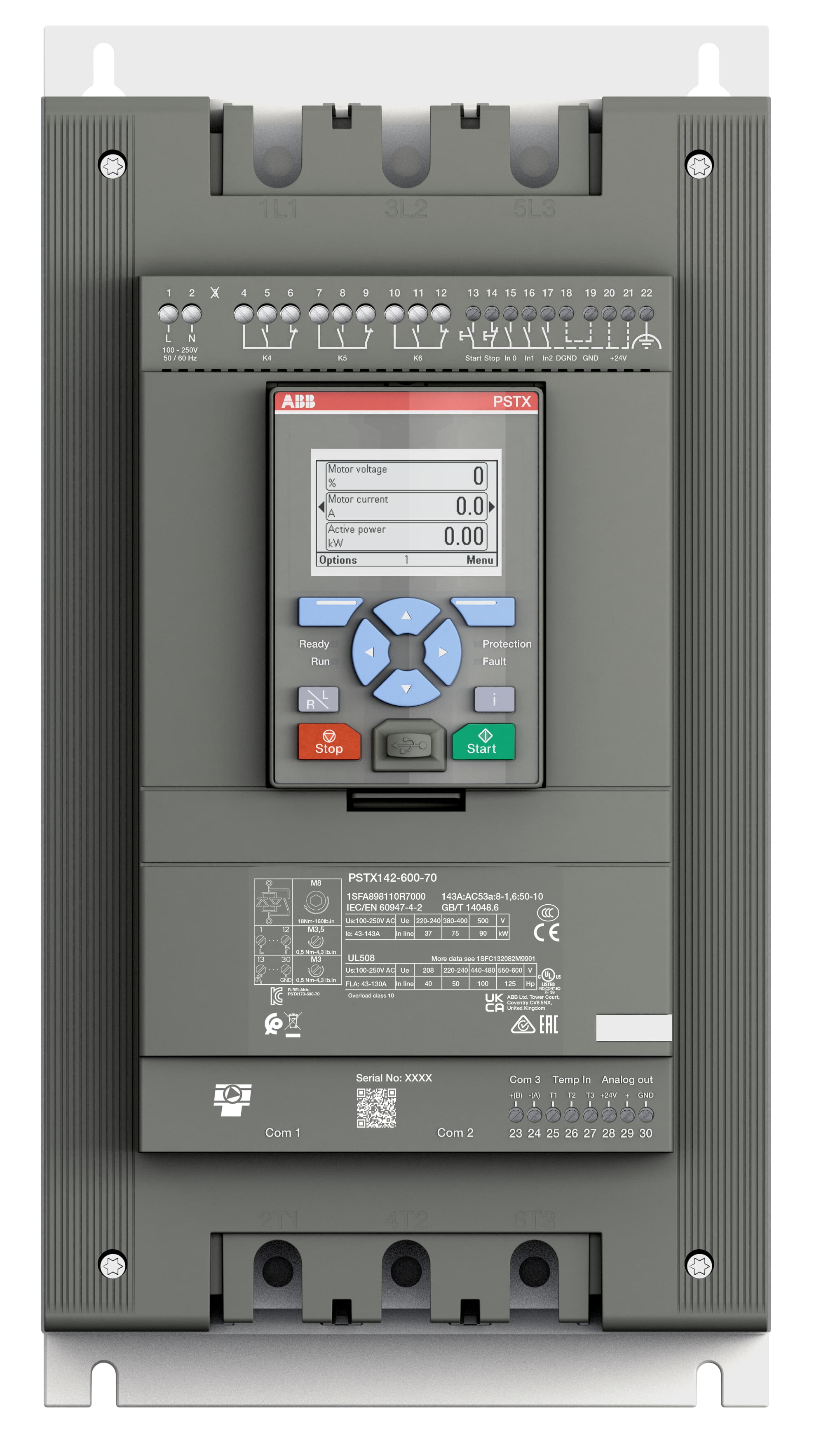 ABB ABB PSTX142-600-70 Soft starter