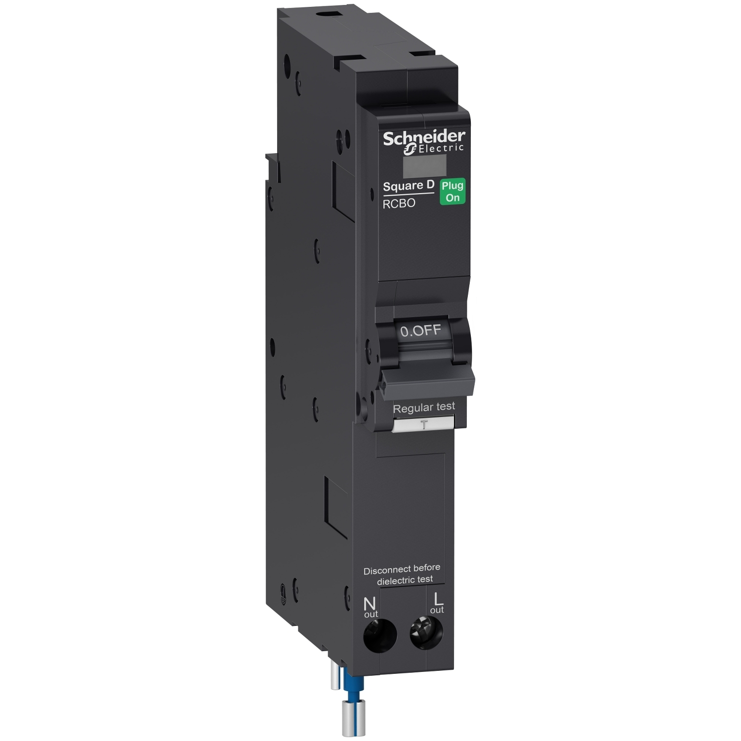 Schneider Electric Schneider Electric QO132C10RCBO30F – QOvs - earth leakage circuit breaker - 1P + Ns - C curve - 32A - 30mA