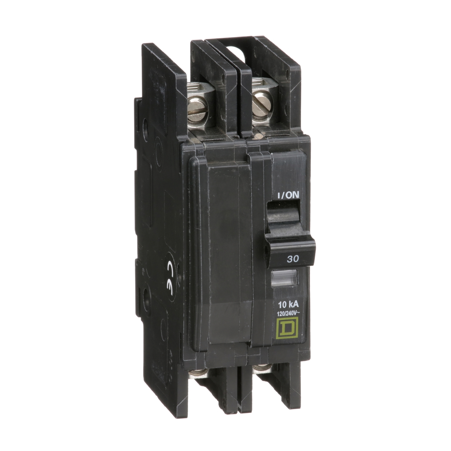 Schneider Electric Schneider Electric QOU230B – Mini circuit breaker, QOU, 30A, 2 pole, 120/240VAC, 10kA, bulk pack