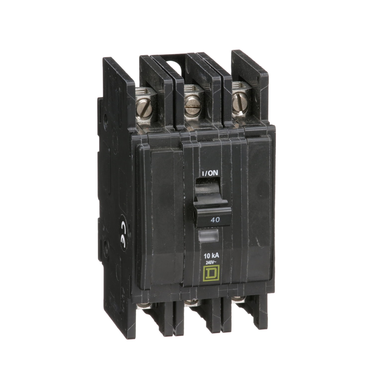 Schneider Electric Schneider Electric QOU340B – Mini circuit breaker, QOU, 40A, 3 pole, 240 VAC, 10kA, bulk pack
