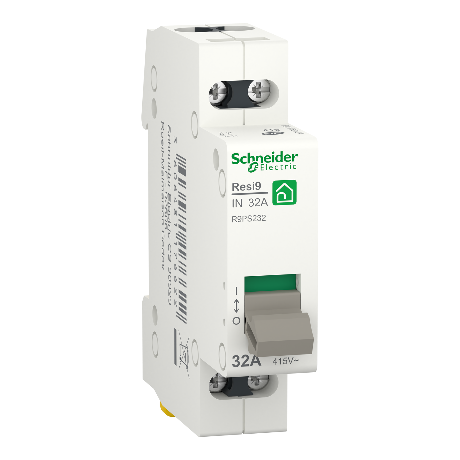 Schneider Electric Schneider Electric R9PS232 – switch disconnector, Resi9 IN, 2P, 32 A, 250 V