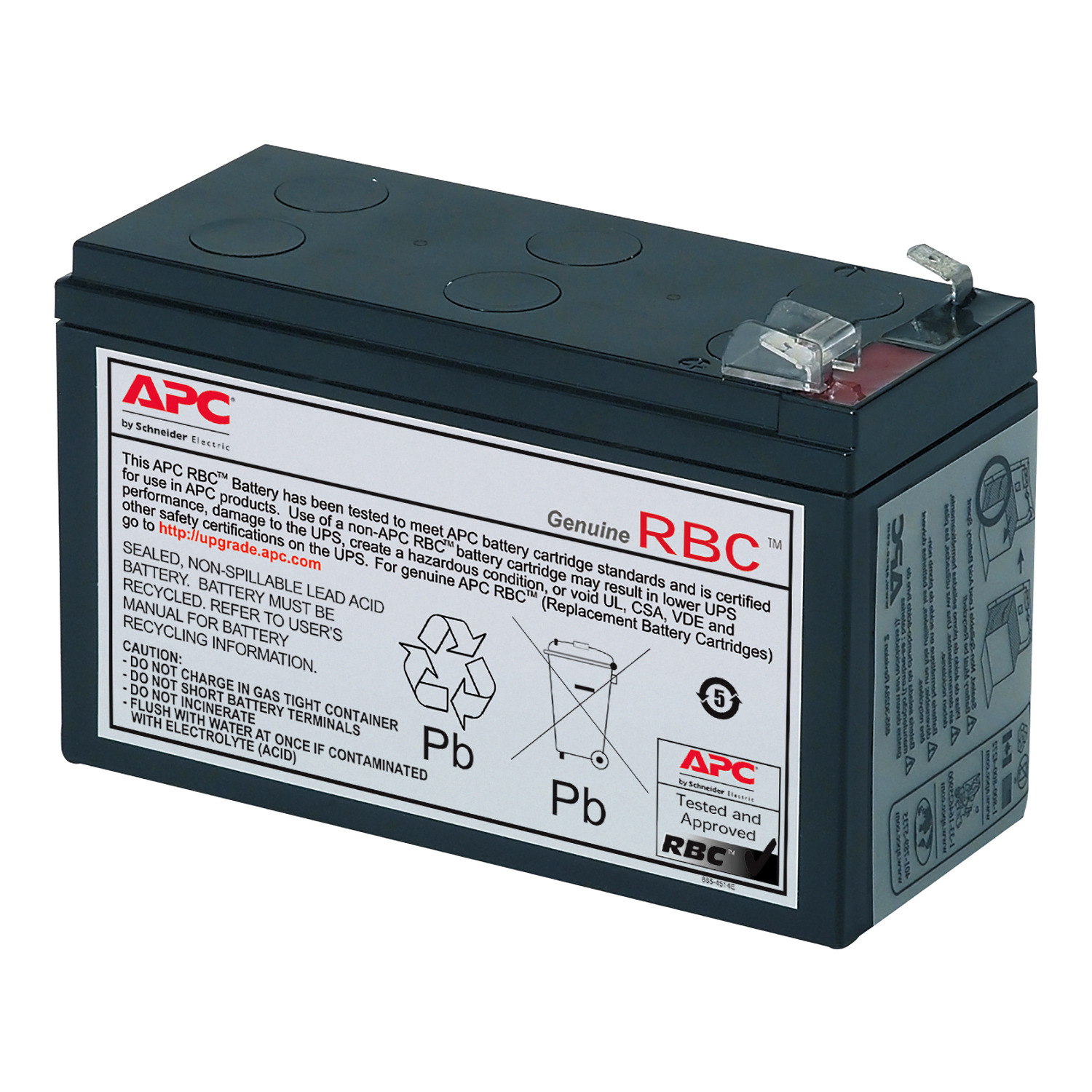 Schneider Electric Schneider Electric RBC2 – APC Replacement Battery Cartridge #2 with 2 Year Warranty