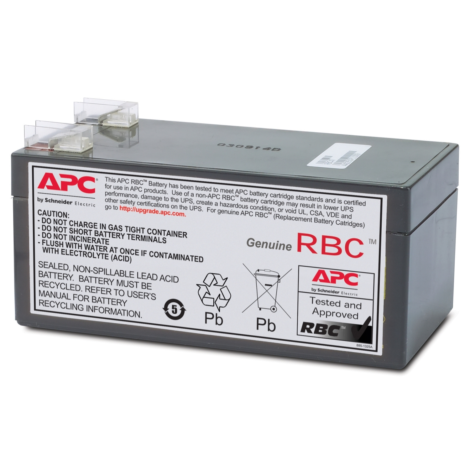 Schneider Electric Schneider Electric RBC47 – APC Replacement Battery Cartridge #47 with 2 Year Warranty
