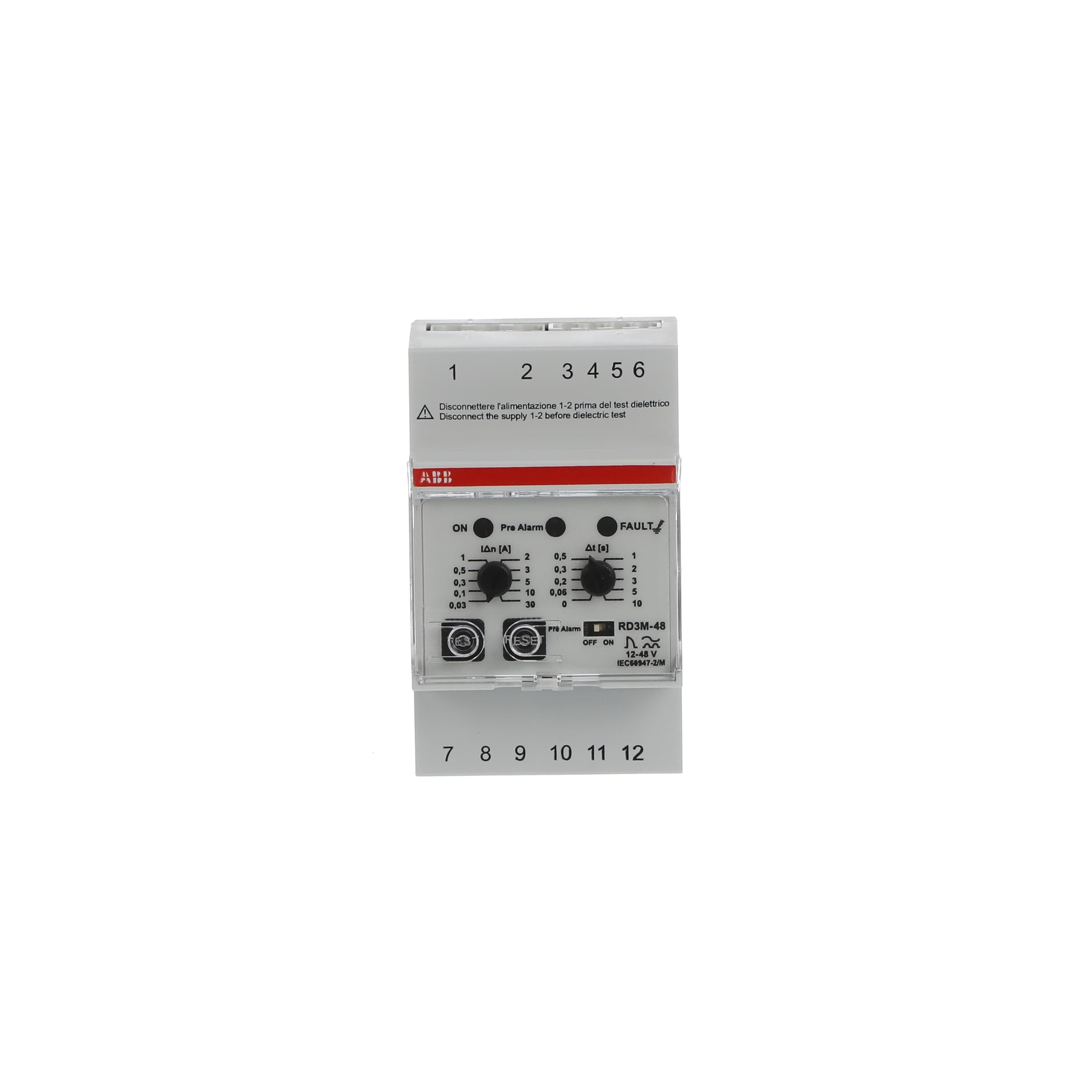 ABB ABB RD3M-48 Residual current monitoring relay