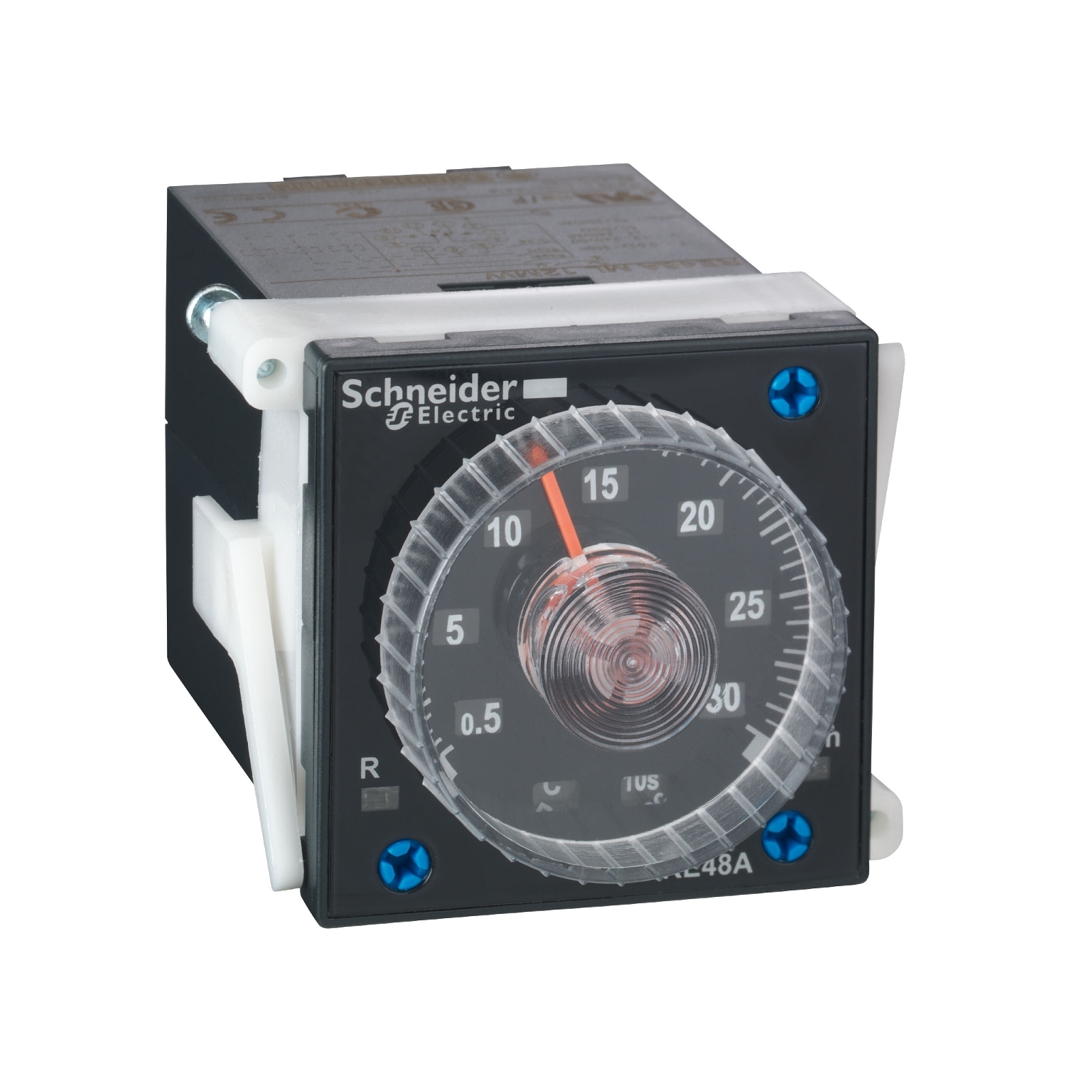 Schneider Electric Schneider Electric RE48AMH13MW – time delay relay 2 functions - 0.02 s..300 h - 24..240 V AC - 2 OC