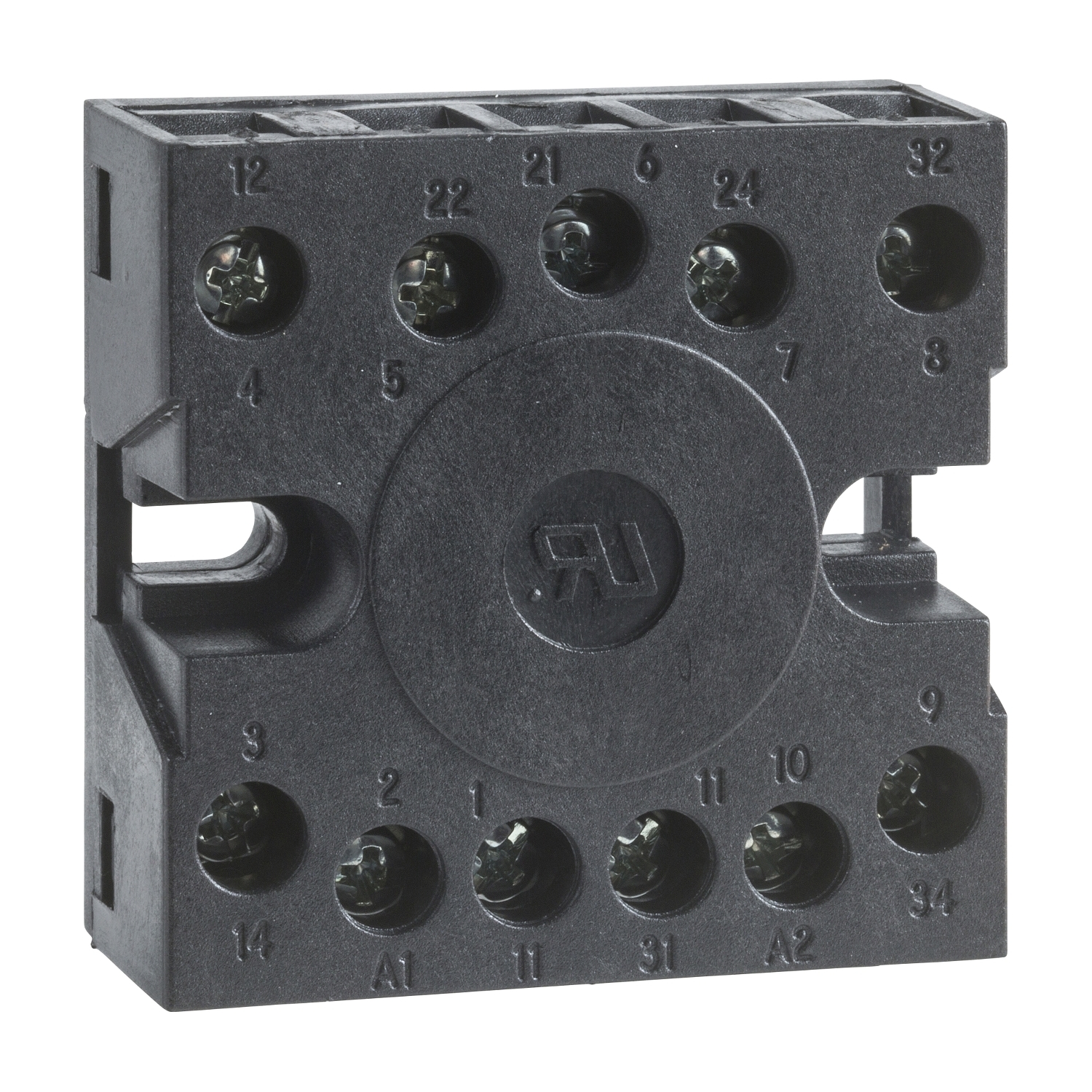 Schneider Electric Schneider Electric RE48ASOC11AR – IP20 socket with screw terminal connections on rear face