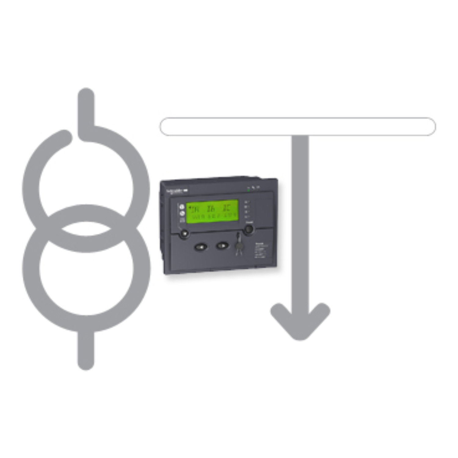 Schneider Electric Schneider Electric REL59810 – substat., transfo.- A43A - Sepam series 10