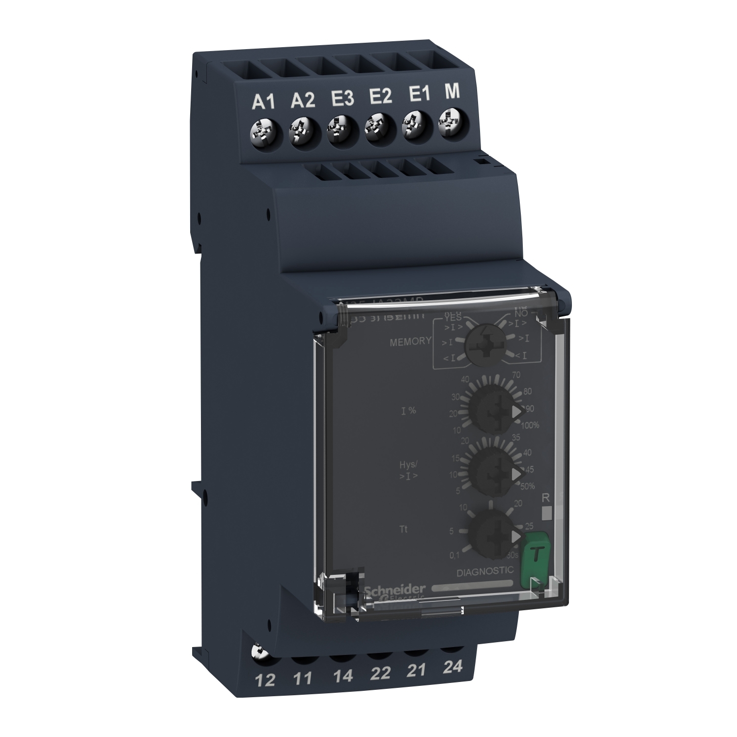 Schneider Electric Schneider Electric RM35JA32MR – Current control relay 0.15A…15A, 2 C/O