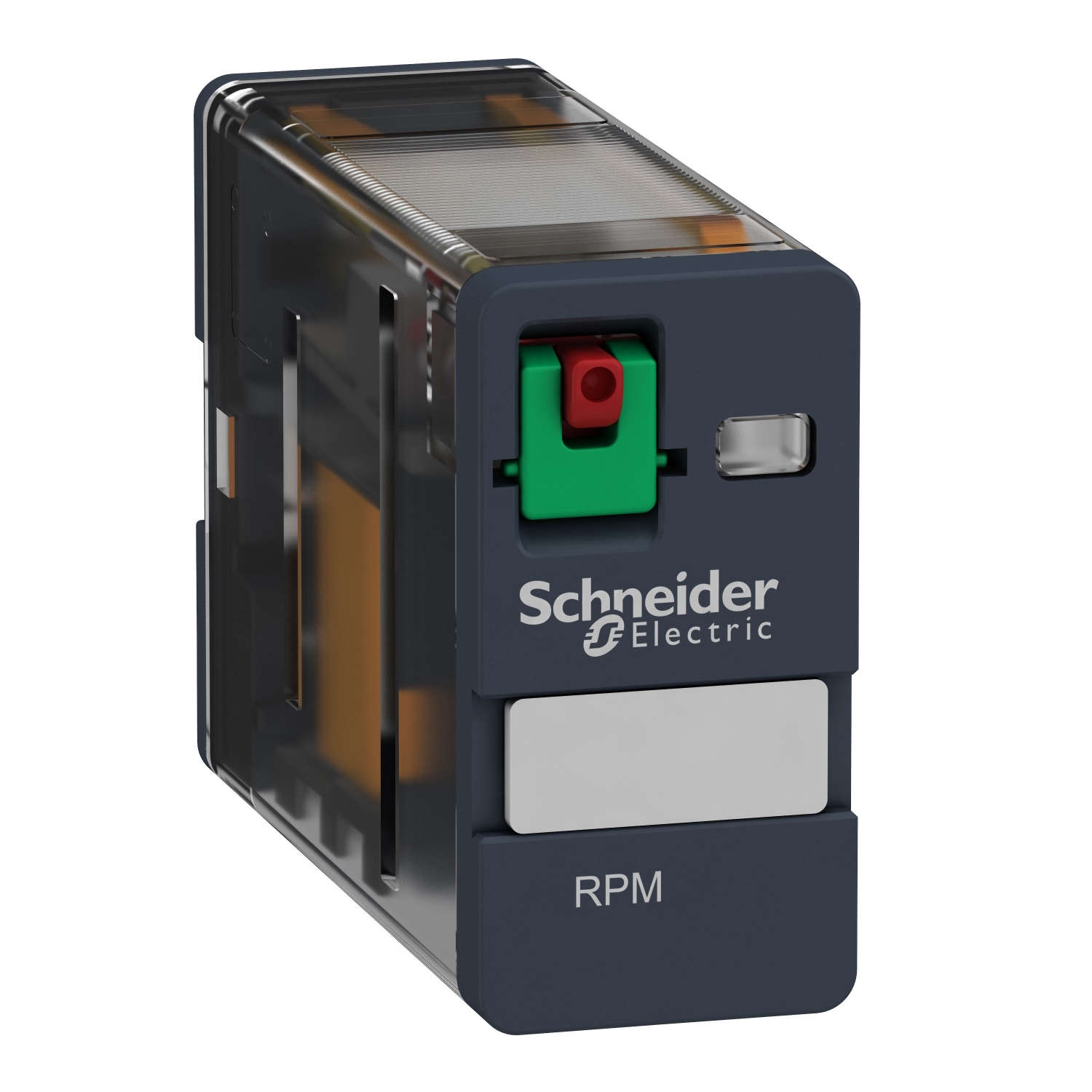 Schneider Electric Schneider Electric RPM11P7 – plug-in relay, Harmony electromechanical relays, 15A, 1CO, lockable test button, 230V AC