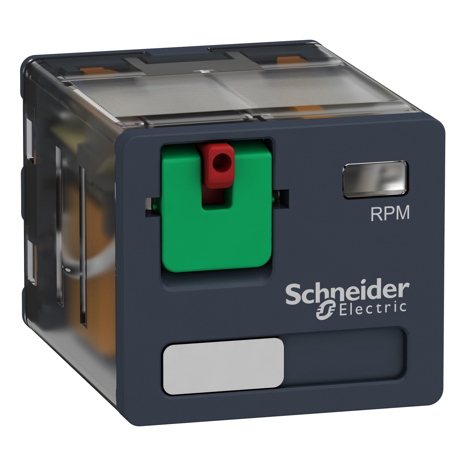 Schneider Electric Schneider Electric RPM31F7 – plug-in relay, Harmony electromechanical relays, 15A, 3CO, lockable test button, 120V AC