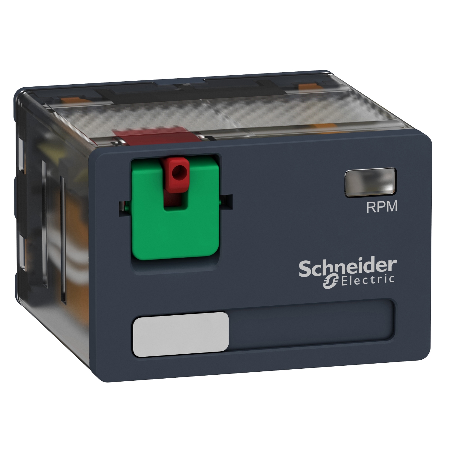 Schneider Electric Schneider Electric RPM41B7 – power plug-in relay - HARMONY RPM - 4 C/O - 24 V AC - 15 A