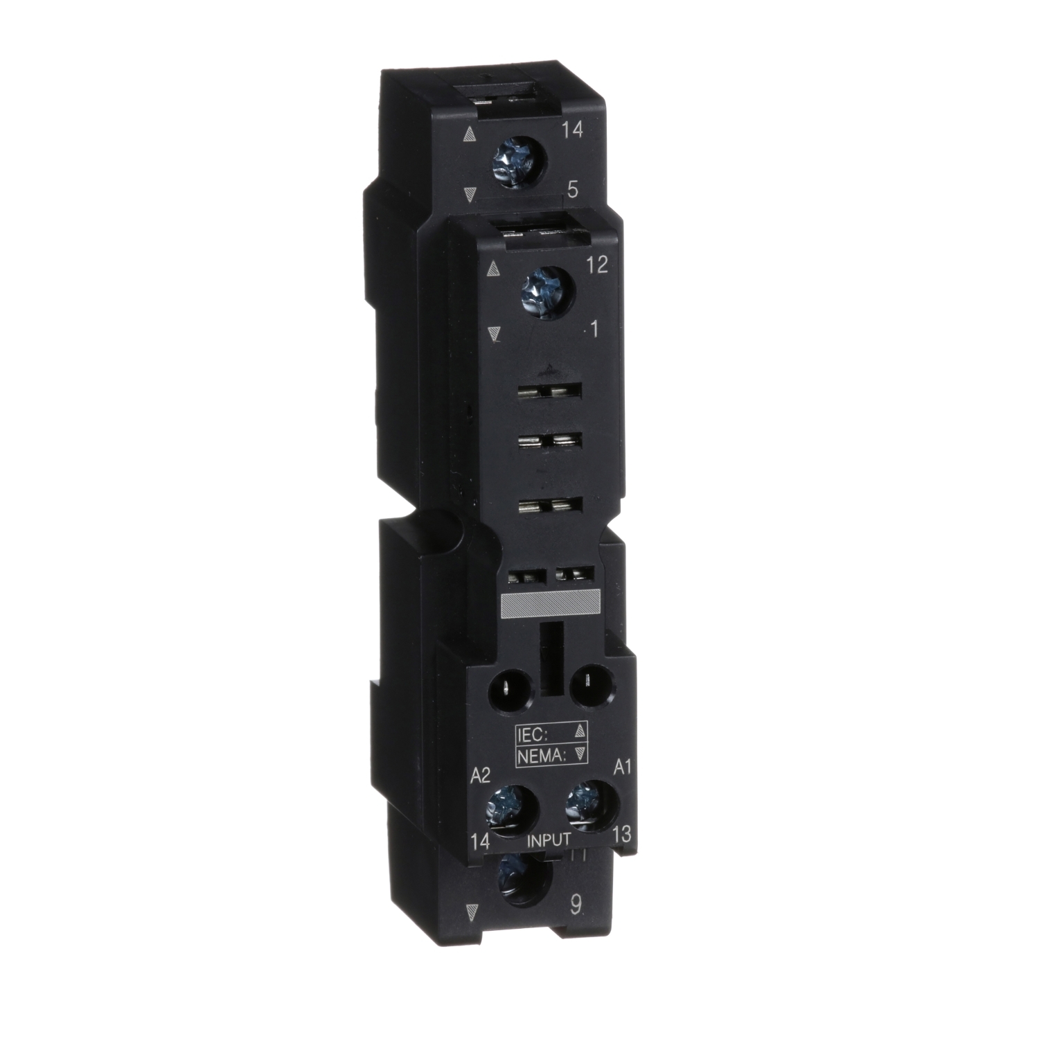 Schneider Electric Schneider Electric RPZF1 – Harmony, plugin relay socket, mixed contact, 16 A, 250 V, screw clamp, for RPM1 relays