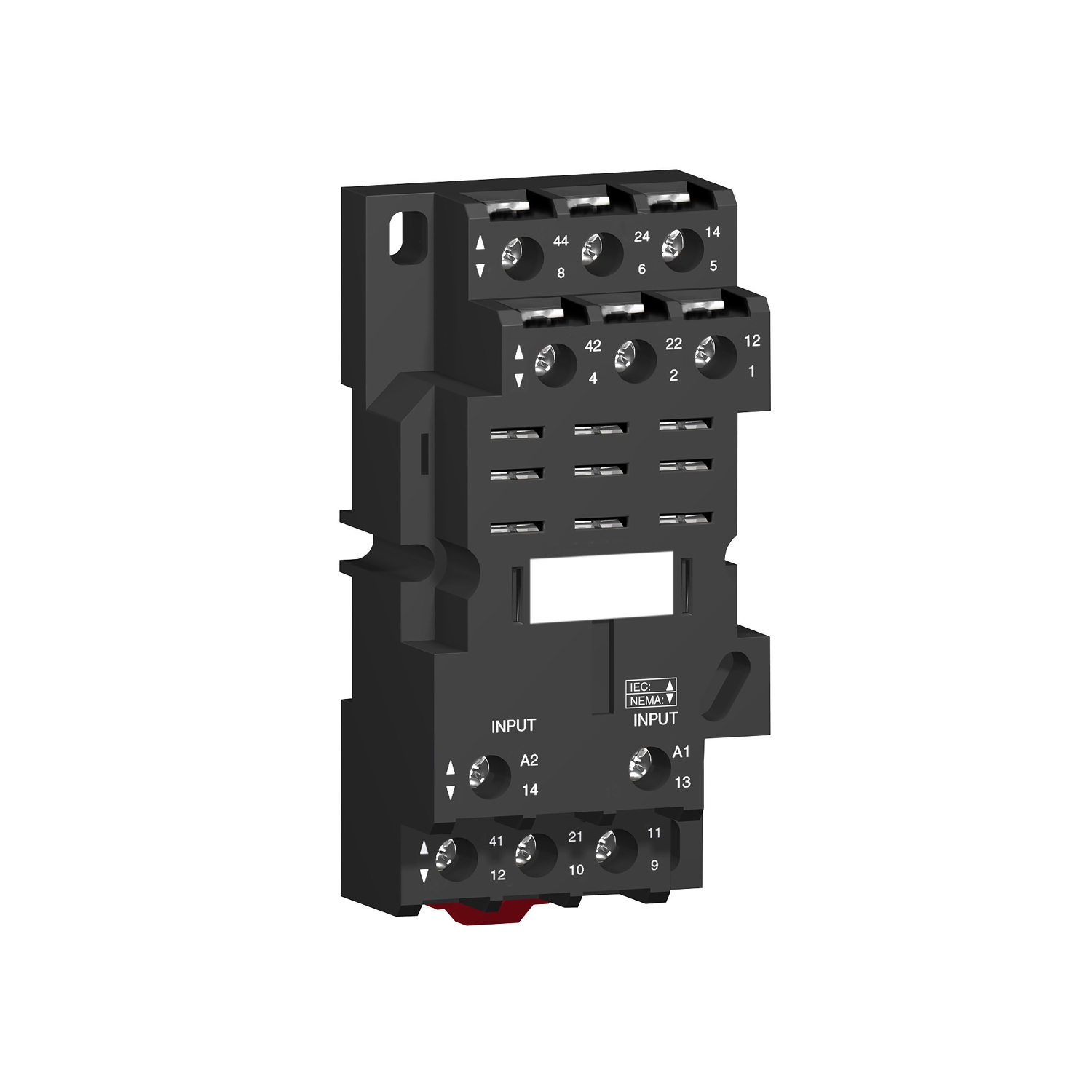 Schneider Electric Schneider Electric RPZF3 – socket RPZ - mixed contact - 16 A - < 250 V - screw clamp - for relay RPM3