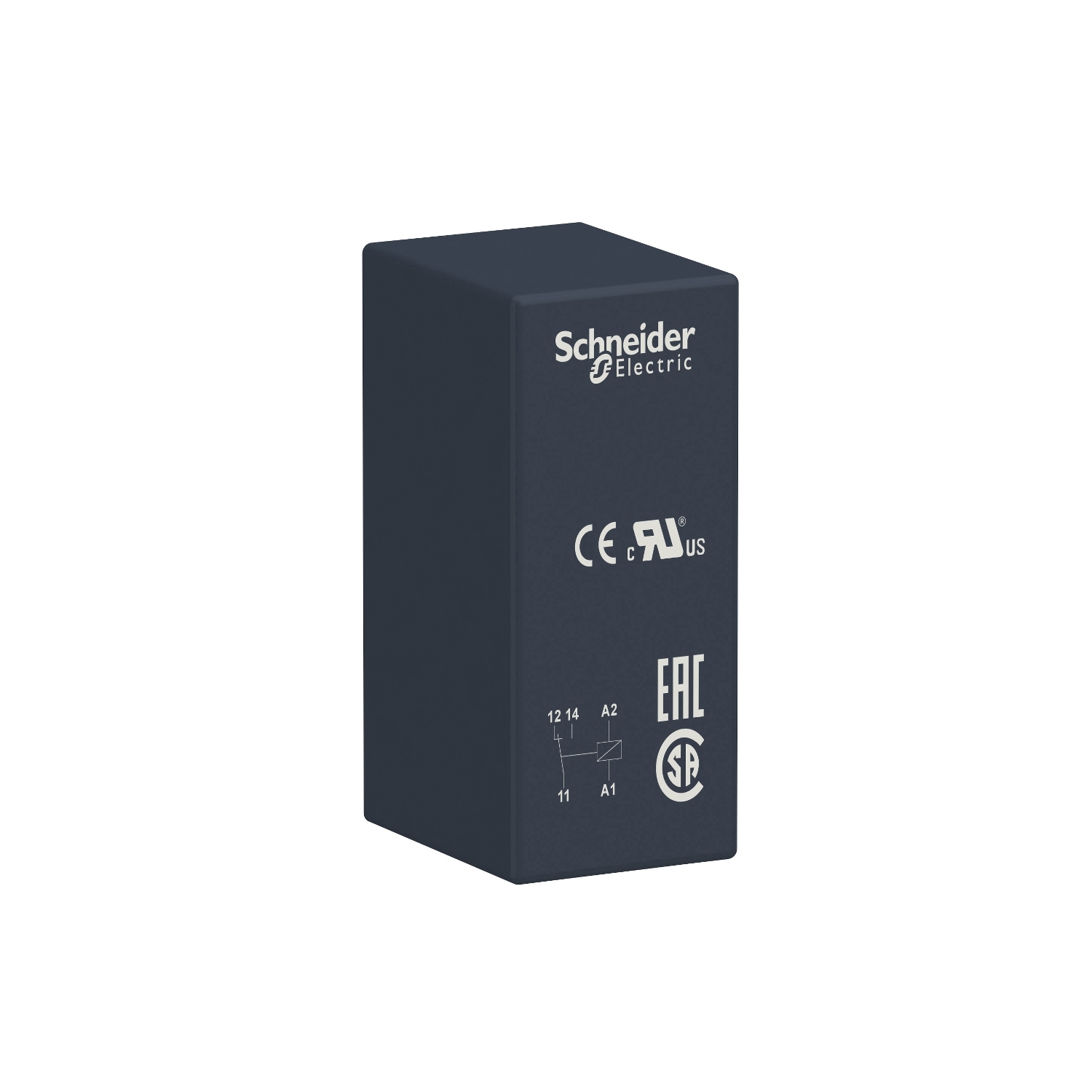 Schneider Electric Schneider Electric RSB1A120B7 – Harmony, Interface plug-in relay, 12 A, 1 CO, 24 V AC