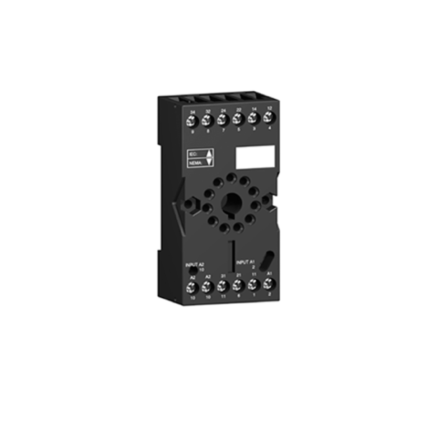 Schneider Electric Schneider Electric RUZC3M – Harmony, Socket, for RUMC3 relays, 10 A, screw connectors, mixed contact