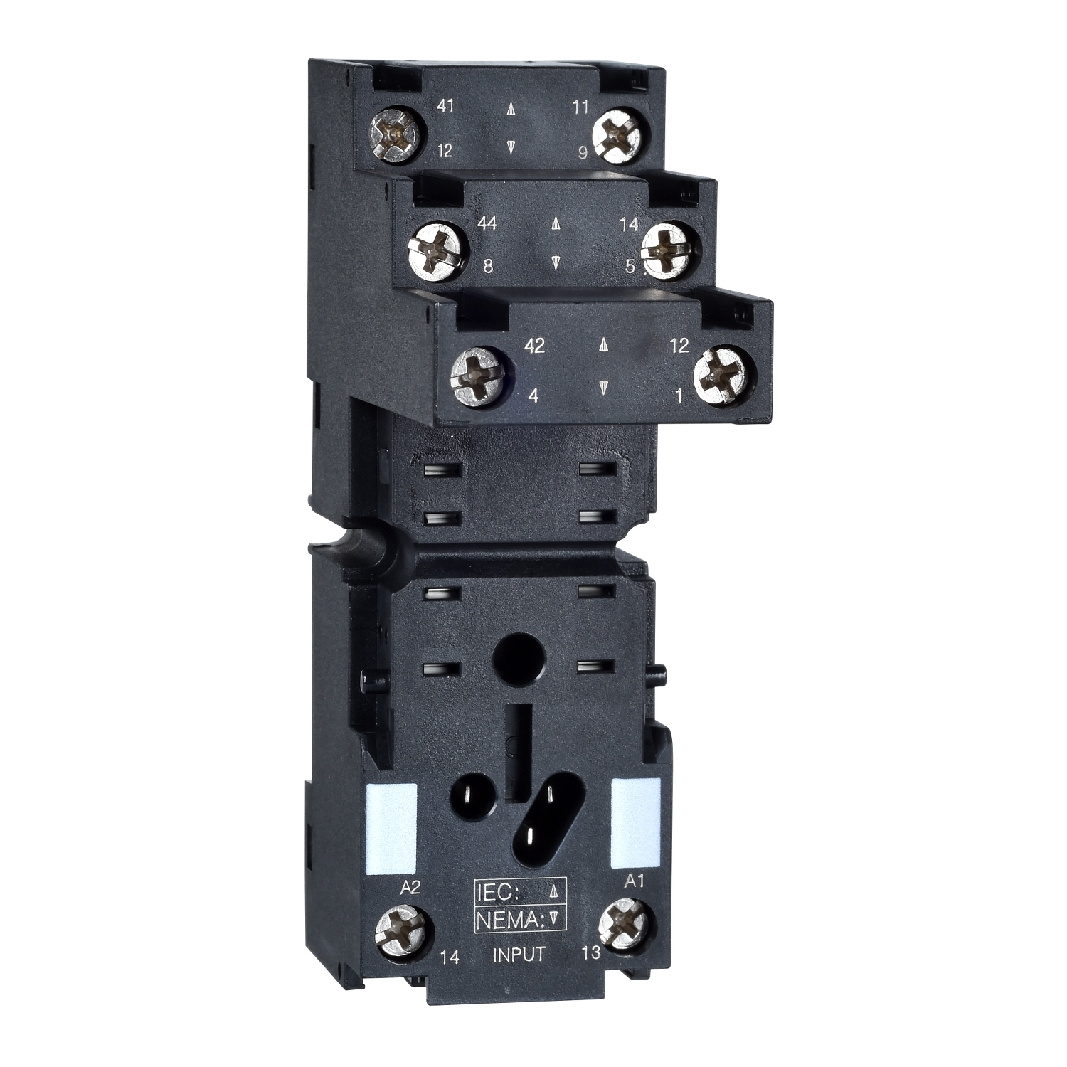 Schneider Electric Schneider Electric RXZE2S108M – Harmony, Socket, for RXM2 relays, screw connectors, separate contact