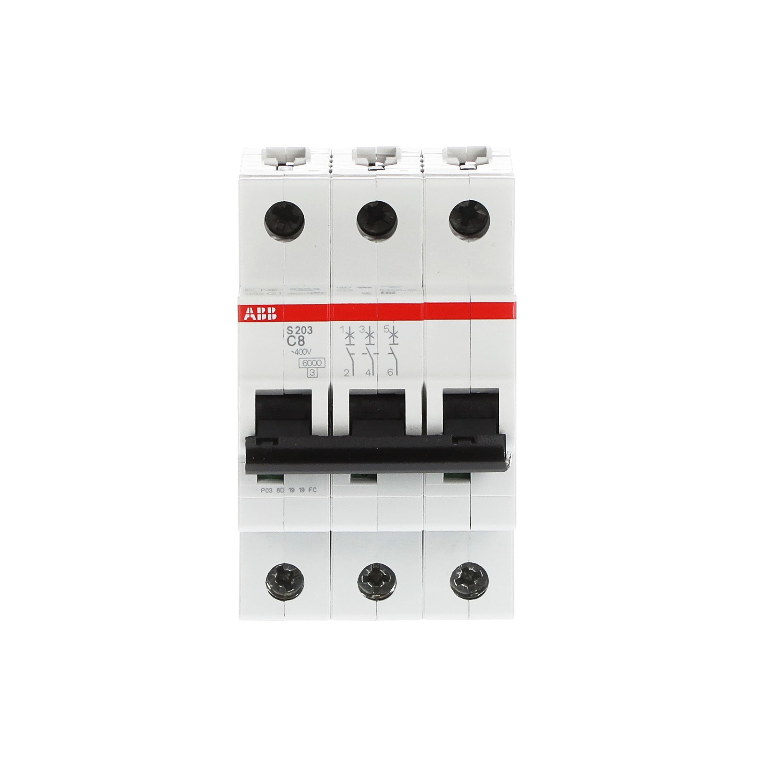 ABB ABB S203-C8 Miniature circuit breaker (MCB)