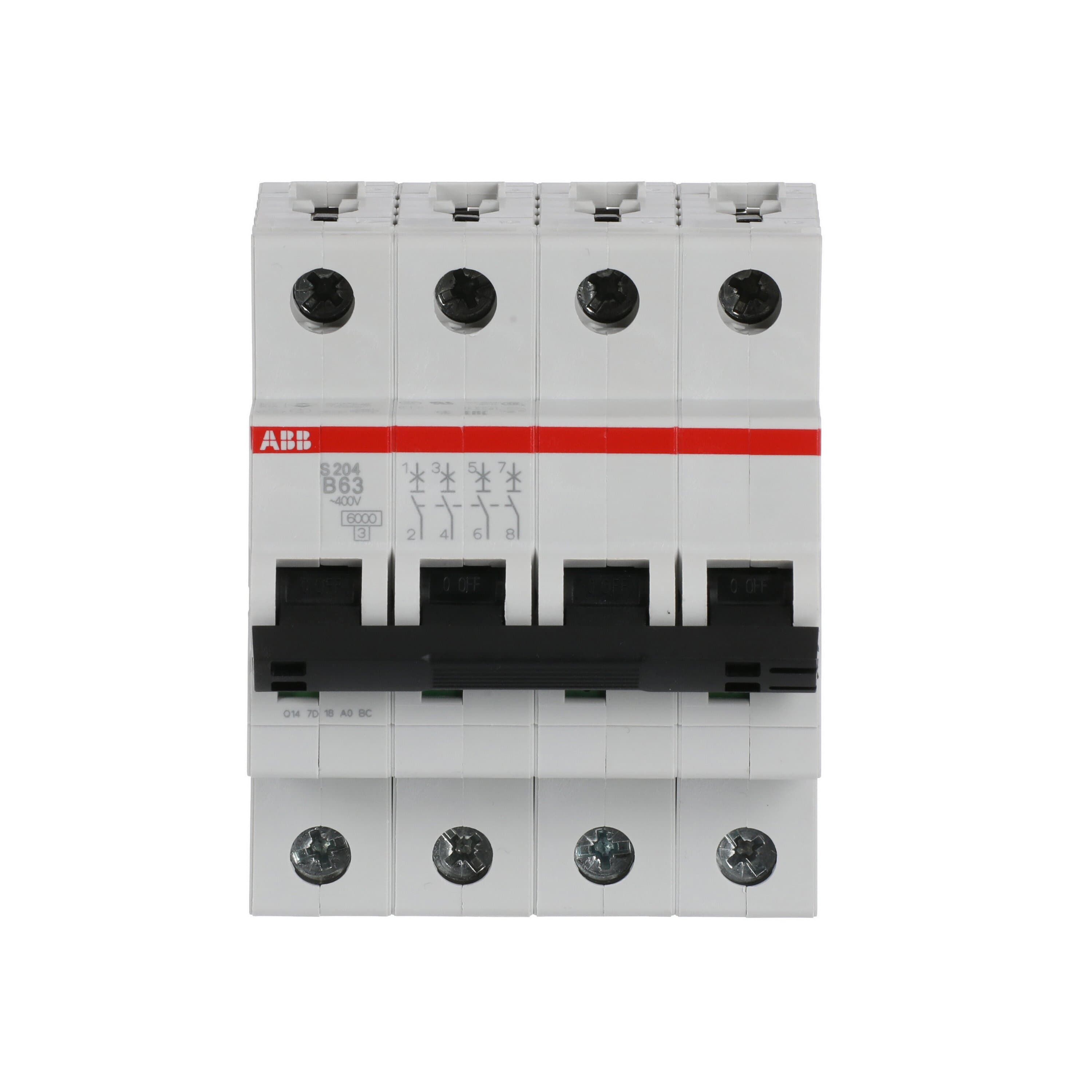 ABB ABB S204-B63 Miniature circuit breaker (MCB)