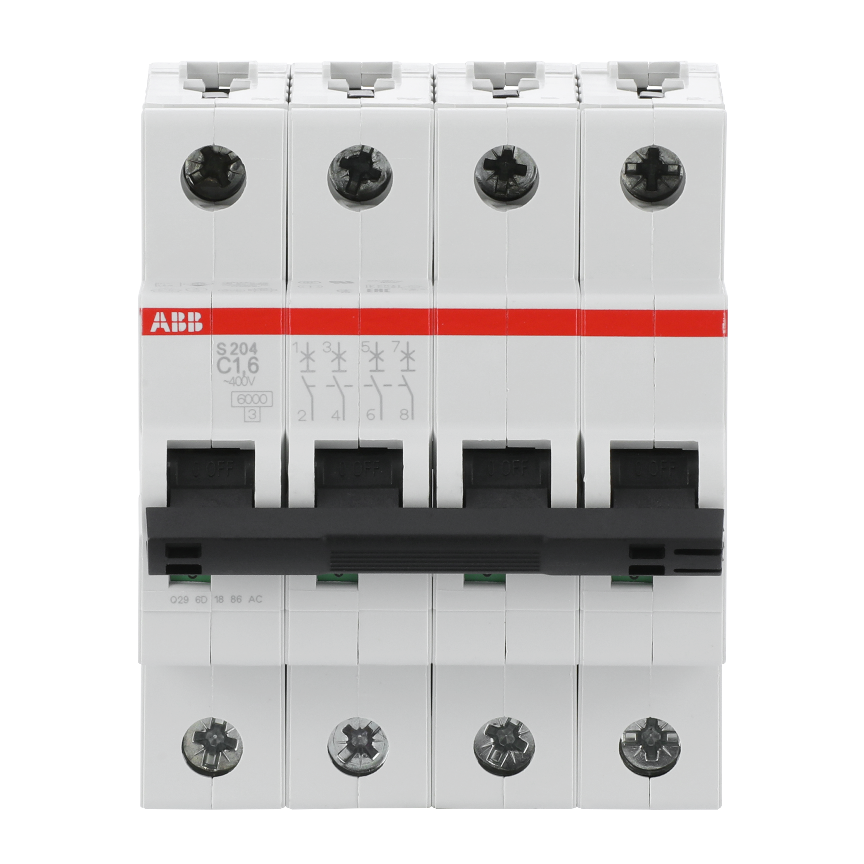 ABB ABB S204-C1.6 Miniature circuit breaker (MCB)