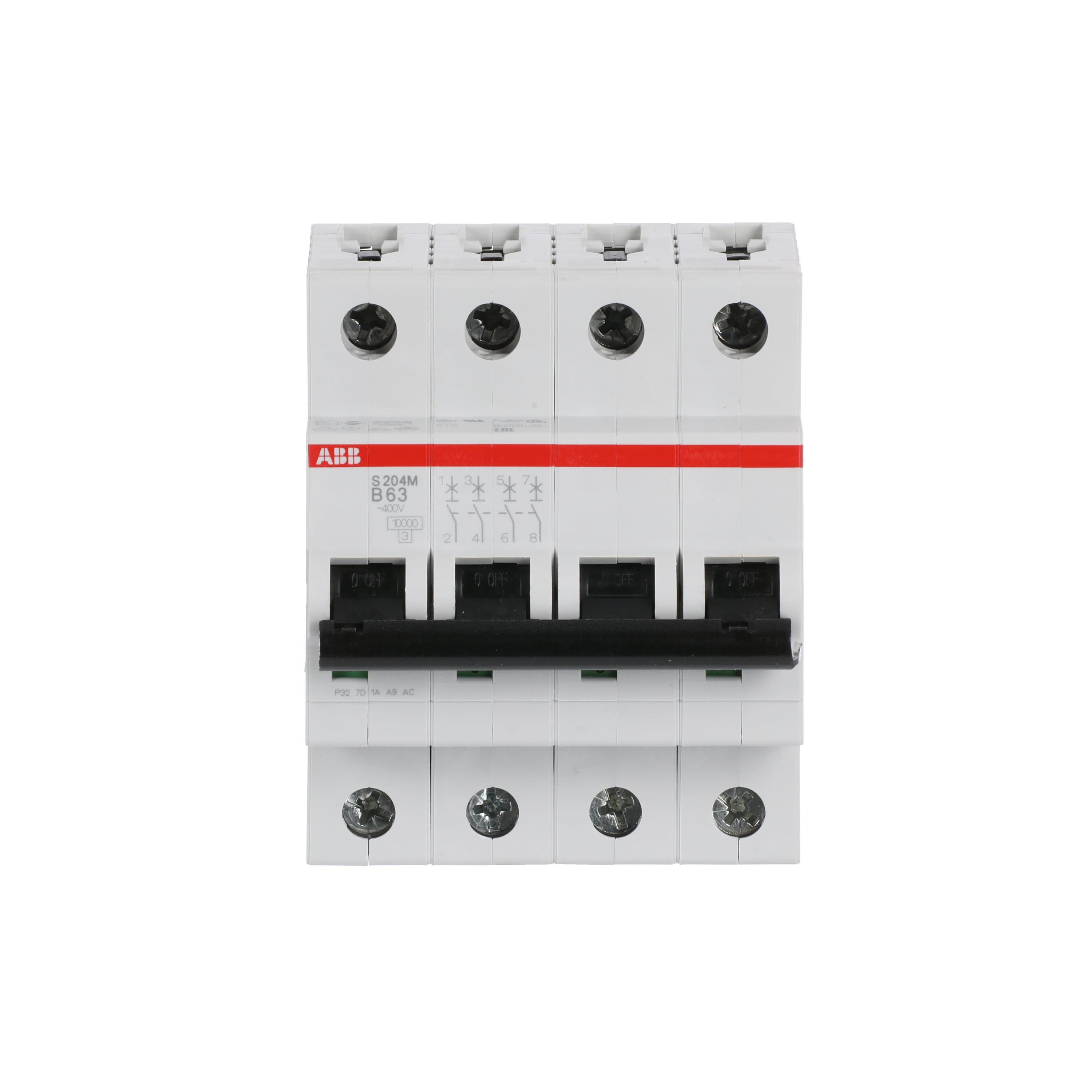 ABB ABB S204M-B63 Miniature circuit breaker (MCB)