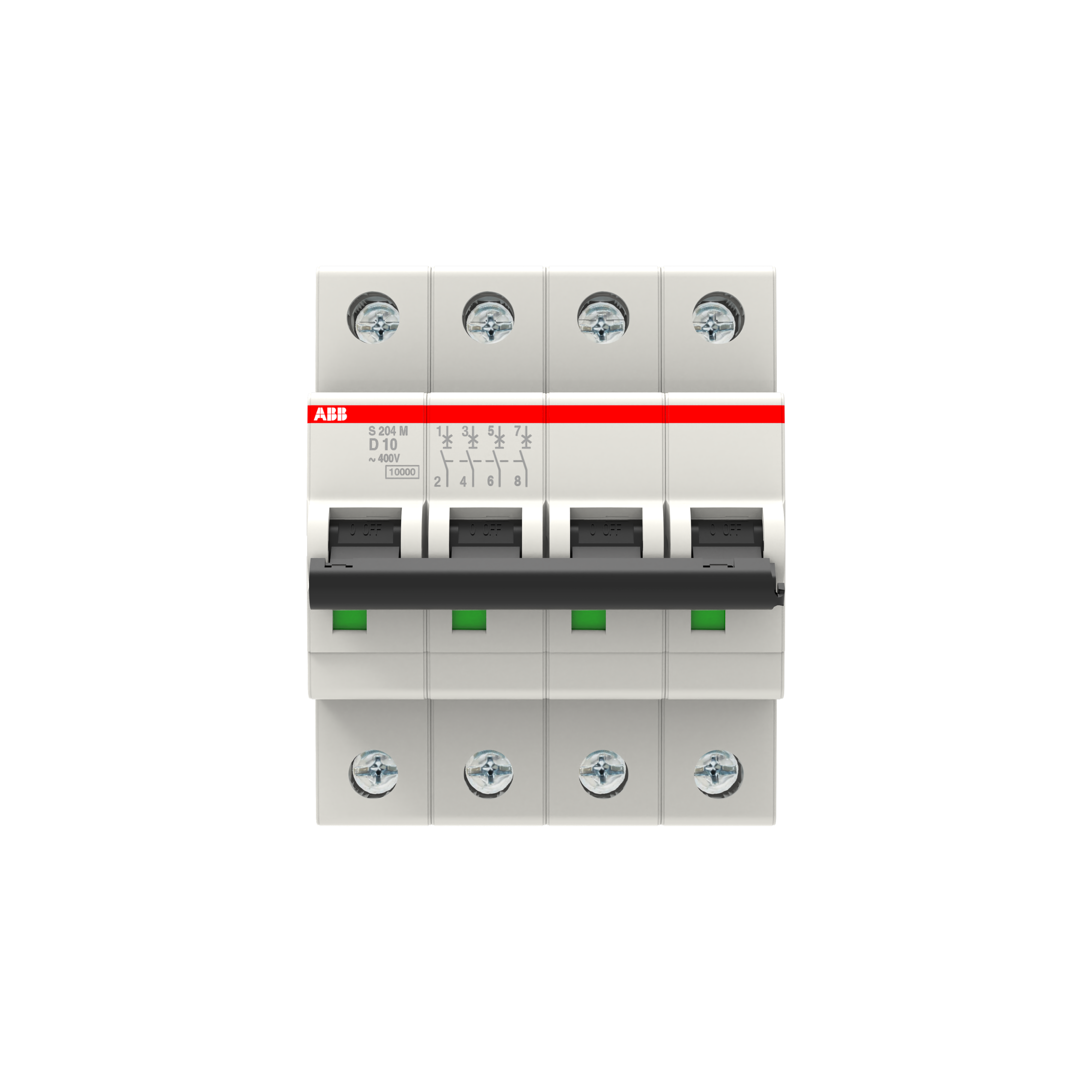 ABB ABB S204M-D10 Miniature circuit breaker (MCB)