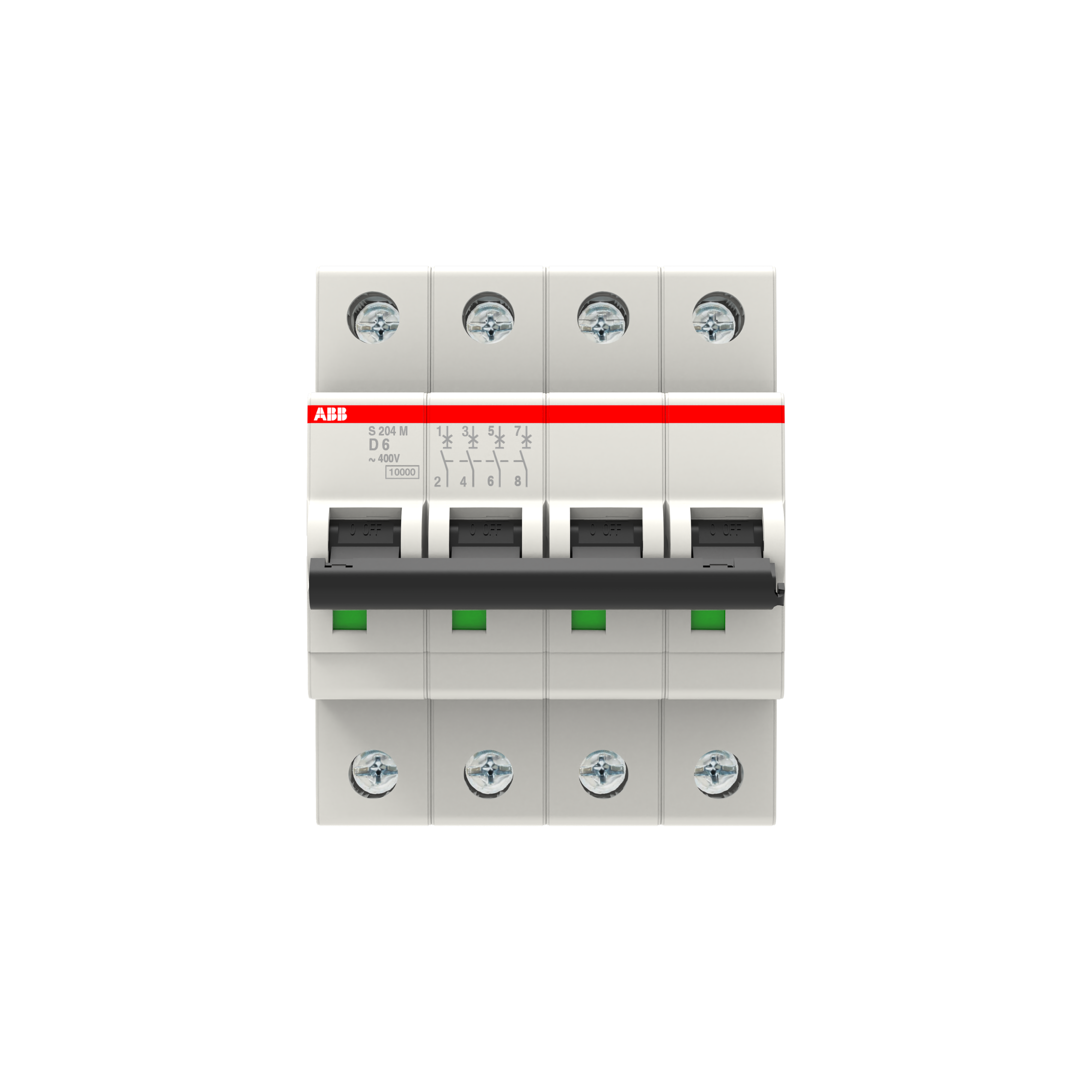 ABB ABB S204M-D6 Miniature circuit breaker (MCB)