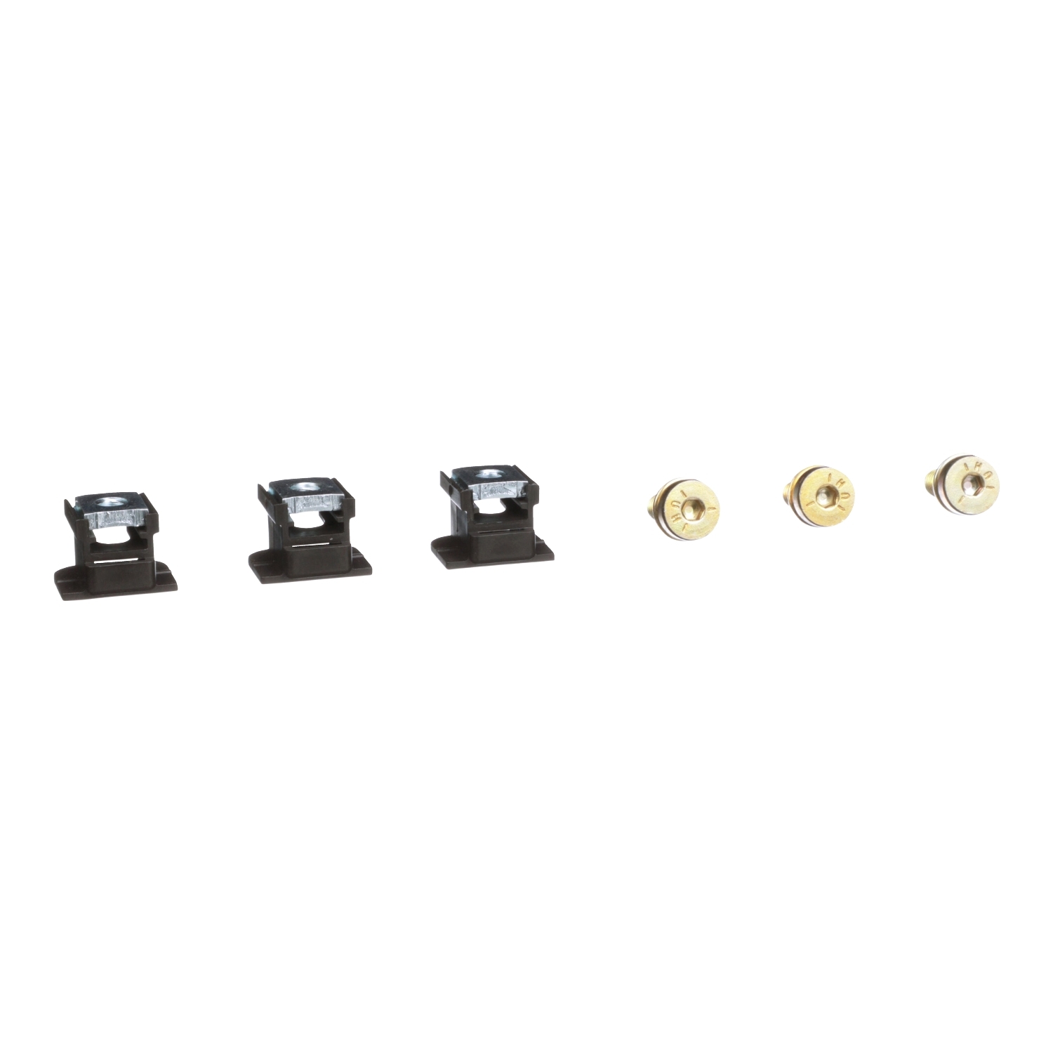 Schneider Electric Schneider Electric S37444 – Circuit breaker accessory, PowerPacT H, terminal nut, for busbar, tap 1/4-20, UL, qty 3