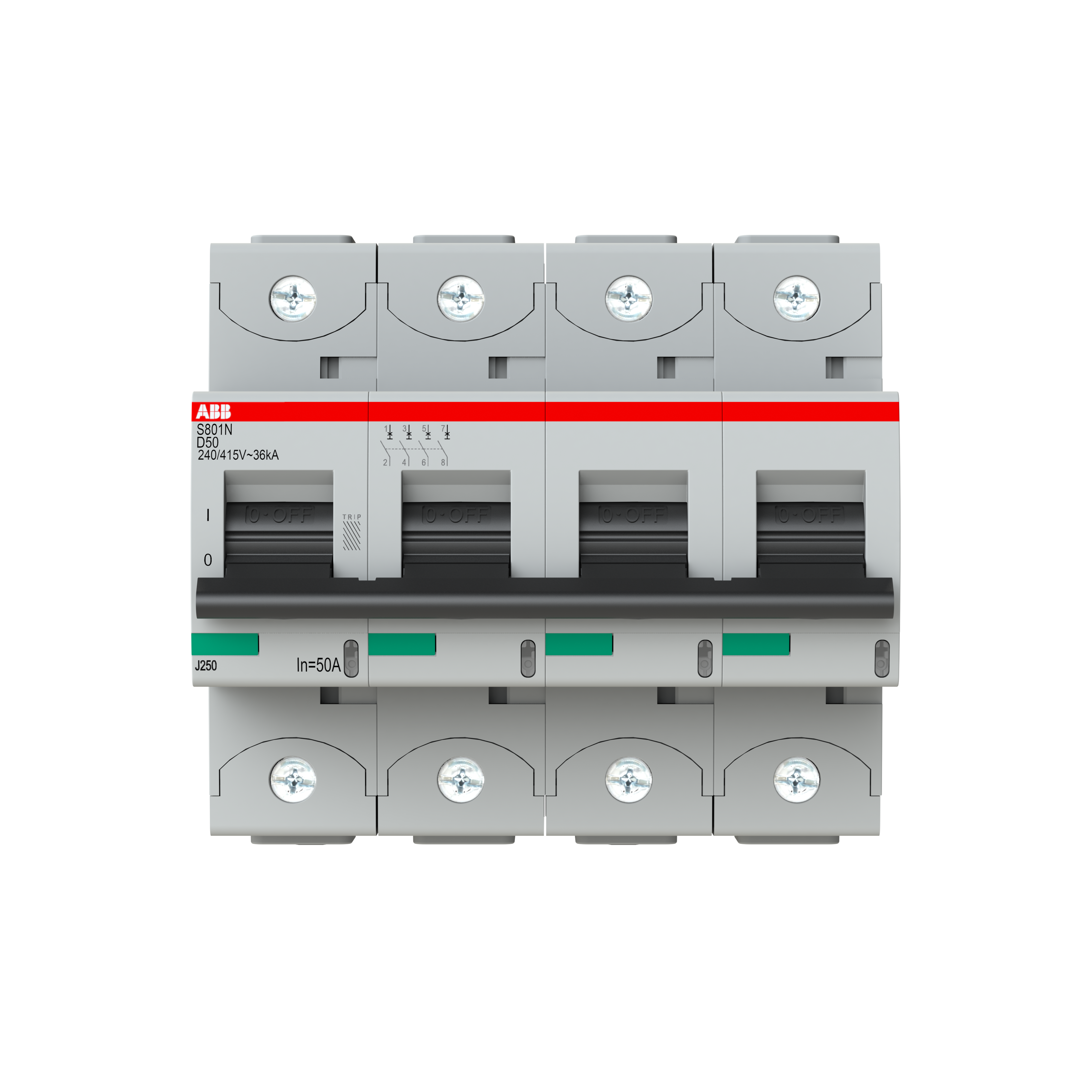 ABB ABB S804N-D50 Miniature circuit breaker (MCB)